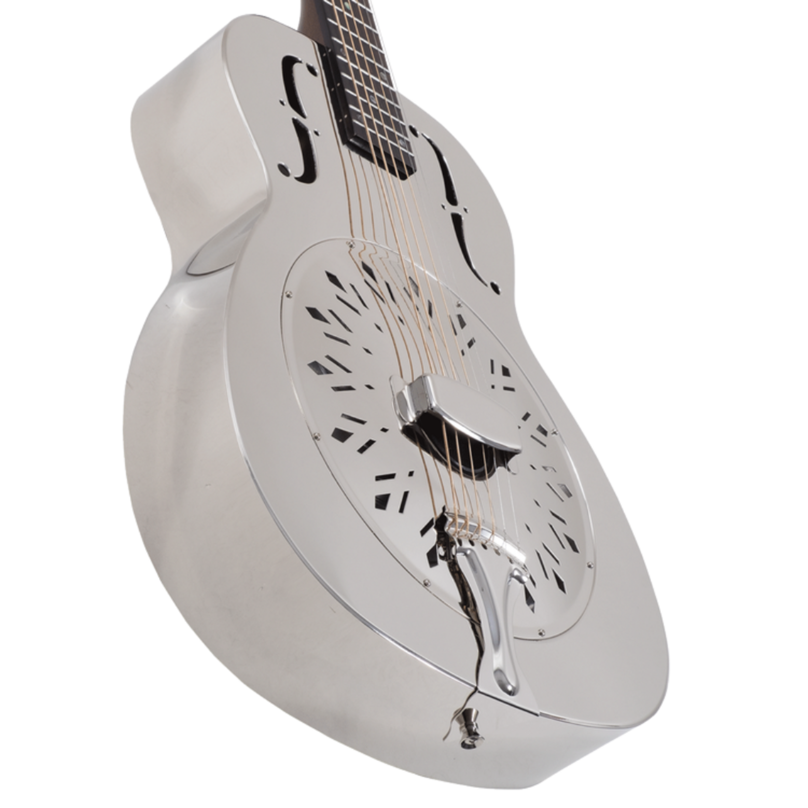 Recording King Nickel Style-0 Resonator Acoustic Guitar - Chicken Feet Cone