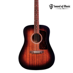 Guild Guild D-20 Acoustic Guitar W/Case - Vintage Sunburst