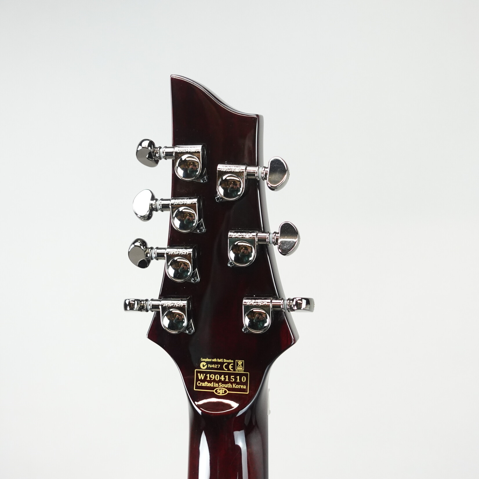 Schecter Hellraiser C-7 FR 7-String Guitar - Black Cherry (Used)