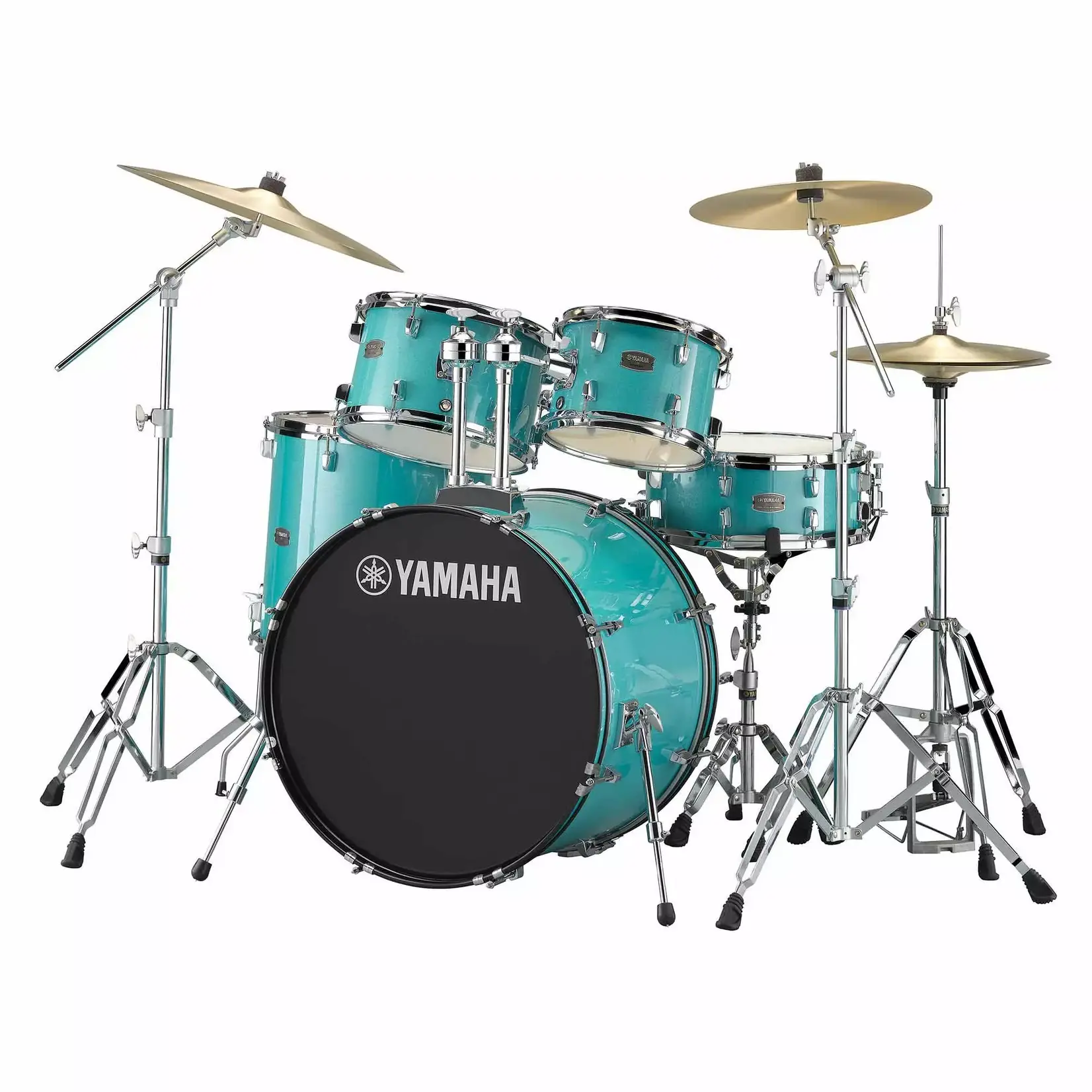 Yamaha RDP2F5 Rydeen 5-piece Kit W/Hardware - Turquoise Glitter