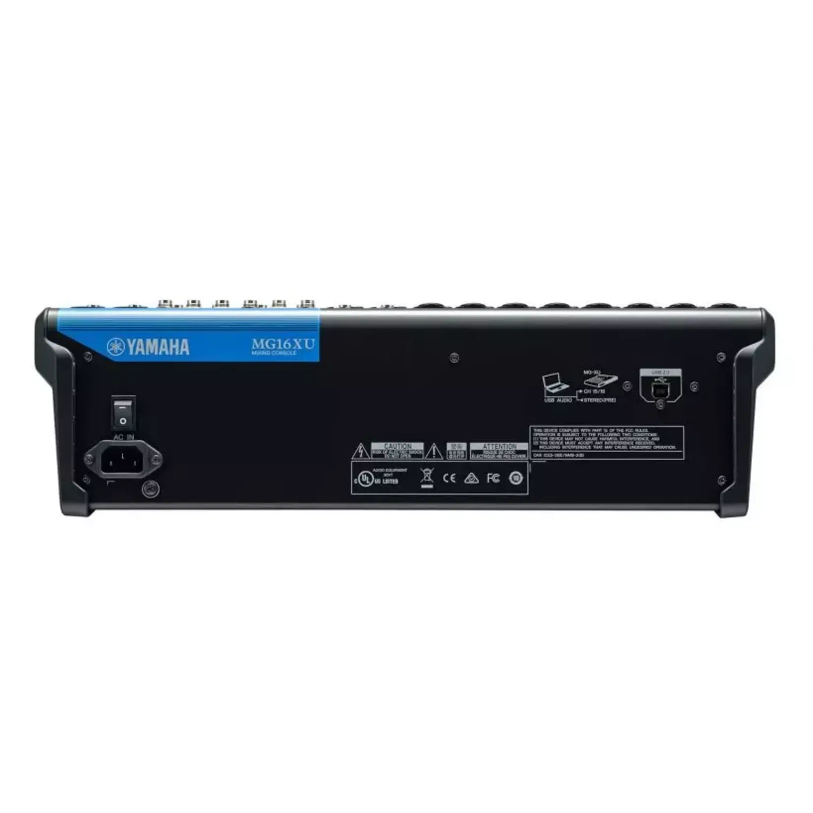 Yamaha MG16XU - 16-Input Mixer with Built-In FX and 2-In/2-Out USB Interface