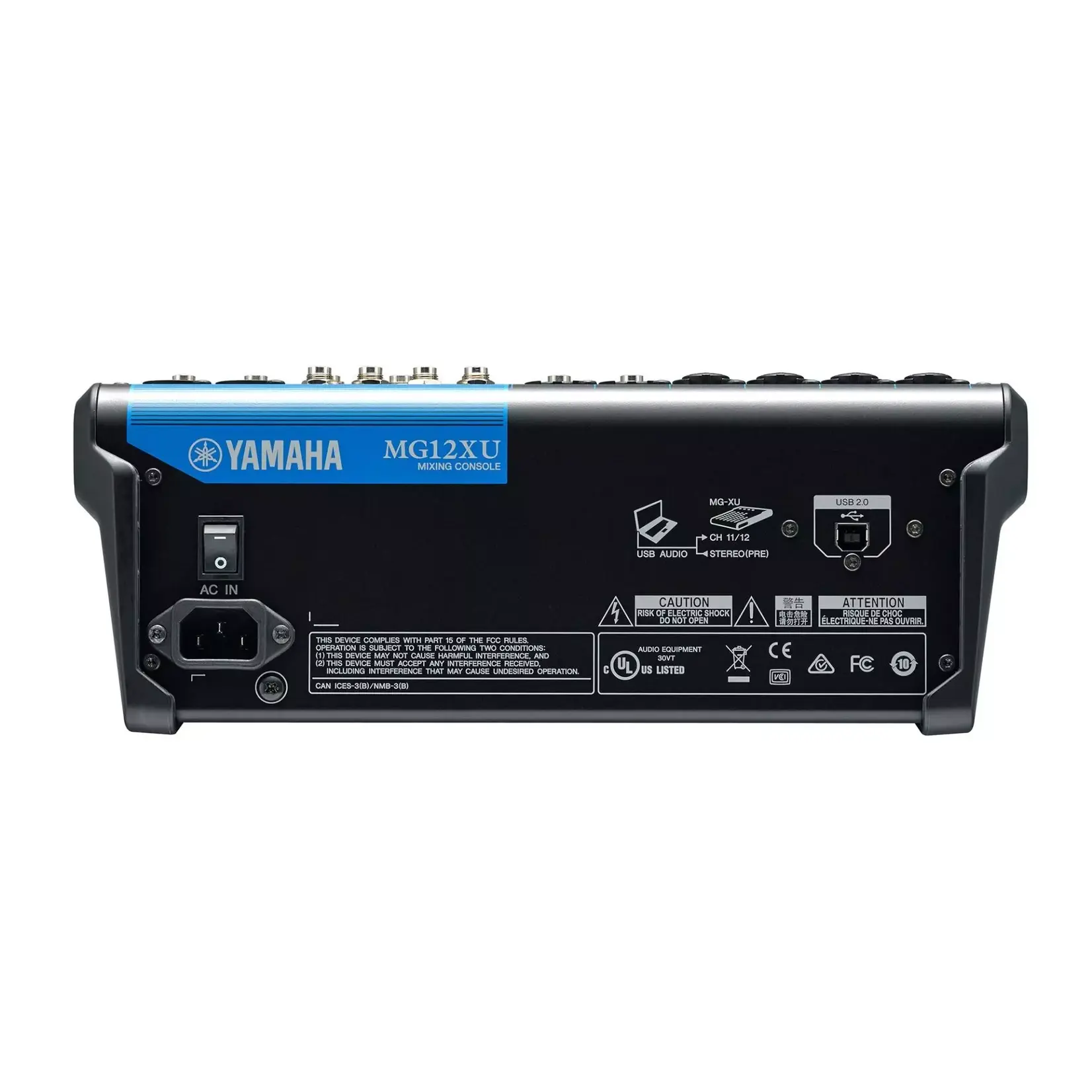 Yamaha MG12XU 12-Channel Mixer with USB and Effects