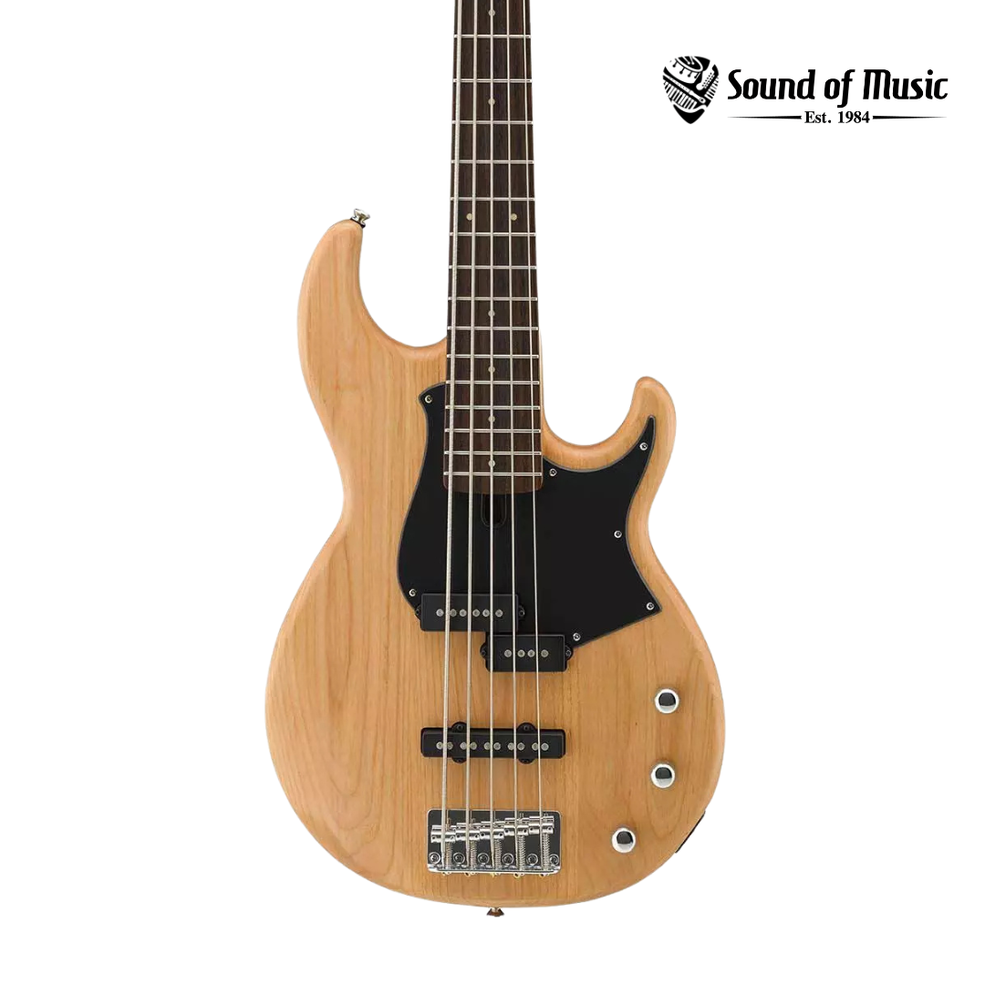 Yamaha BB235 5-String Bass Guitar - Yellow Natural Satin