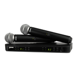 Shure Shure BLX288/SM58 Dual Channel Wireless Handheld Microphone System - H10 Band