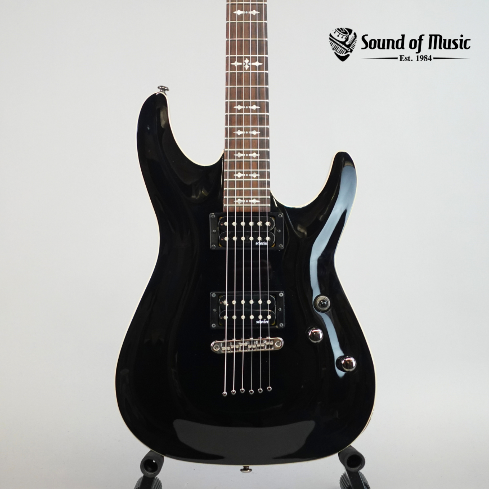 Schecter Omen Electric Guitar - Black (Used)