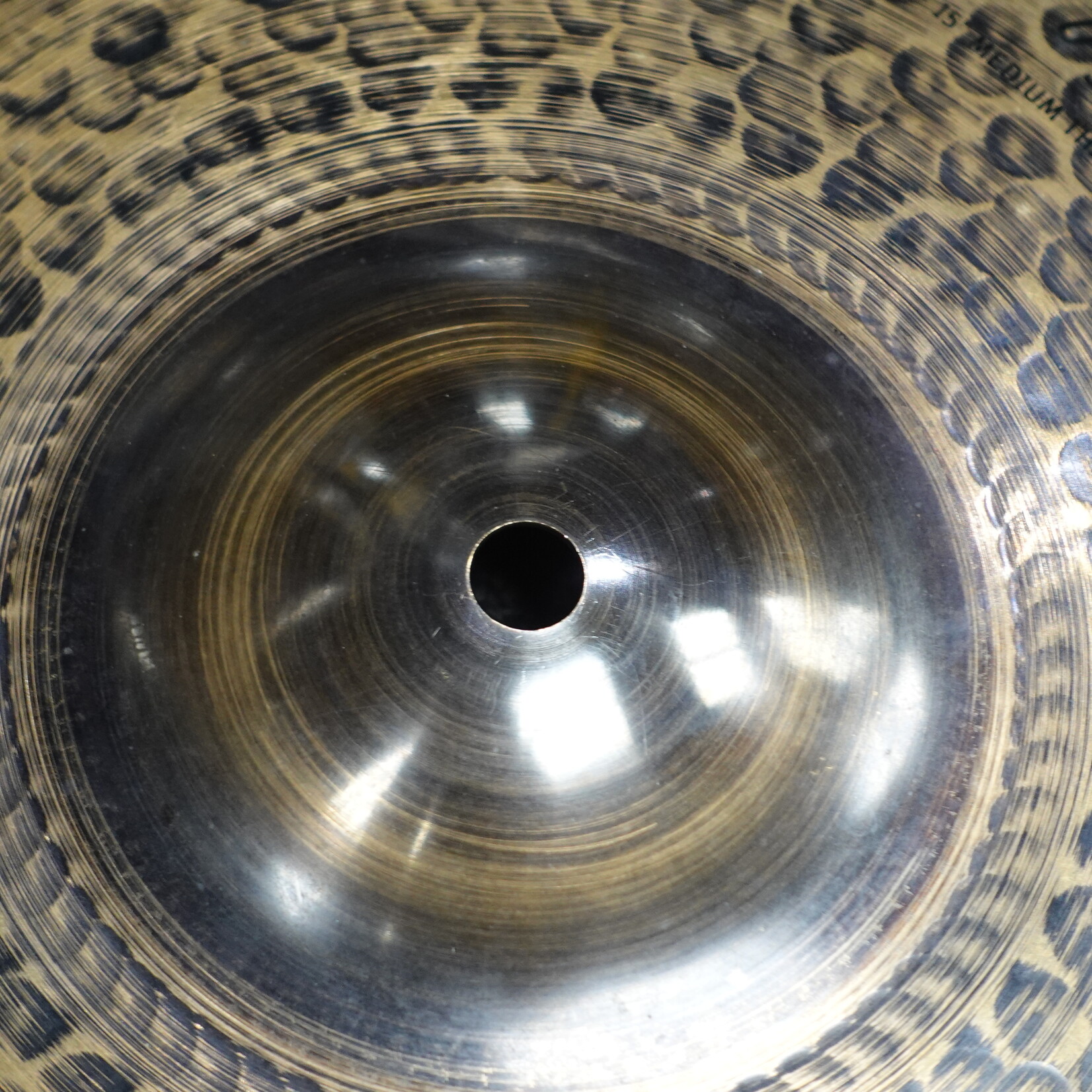 Meinl Pure Alloy Custom Medium Thin Hi-Hat Pair - 15" (Used)