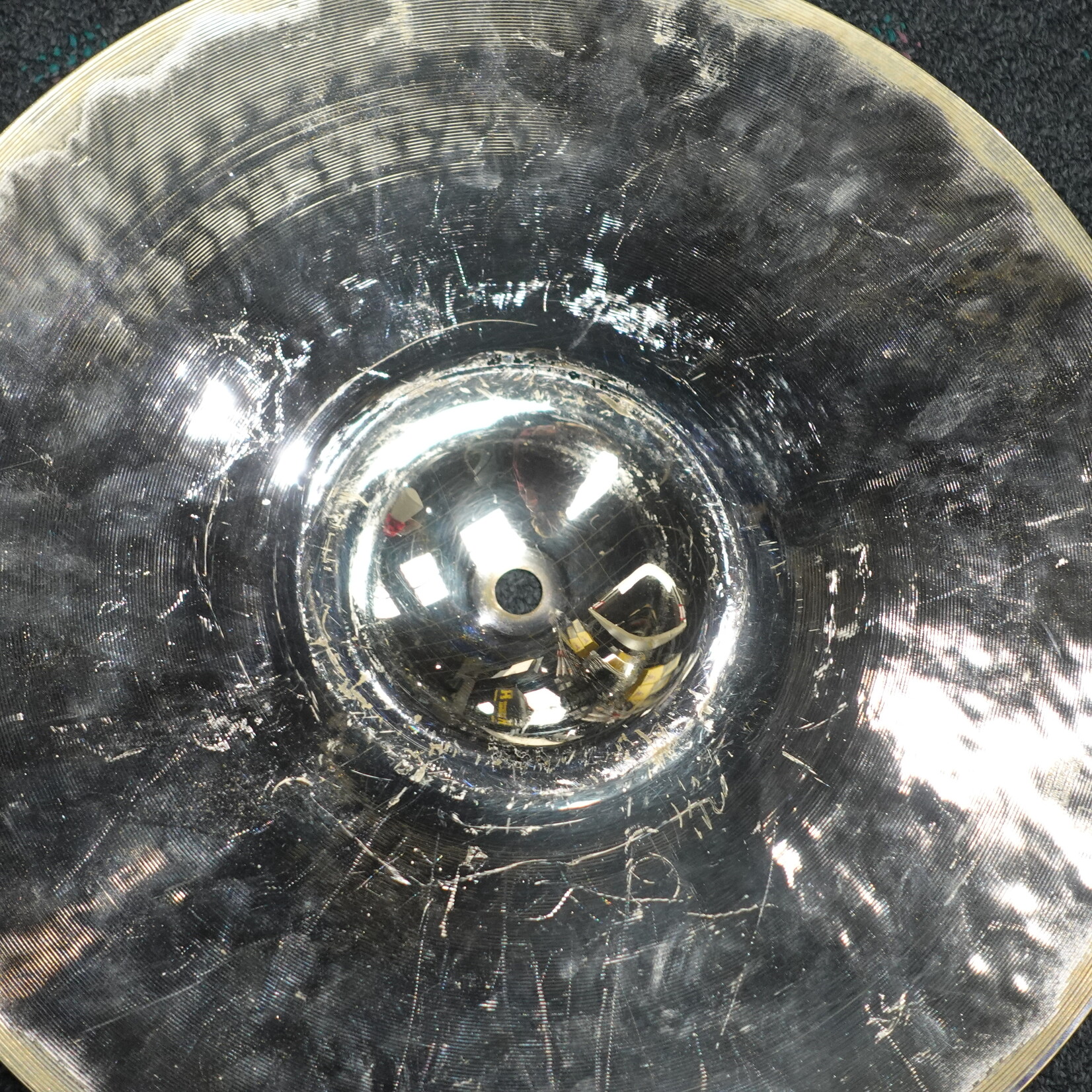 Meinl Pure Alloy Custom Medium Thin Hi-Hat Pair - 15" (Used)