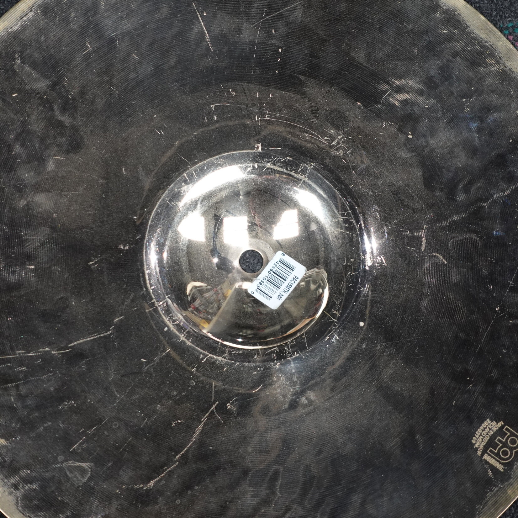 Meinl Pure Alloy Custom Medium Thin Hi-Hat Pair - 15" (Used)