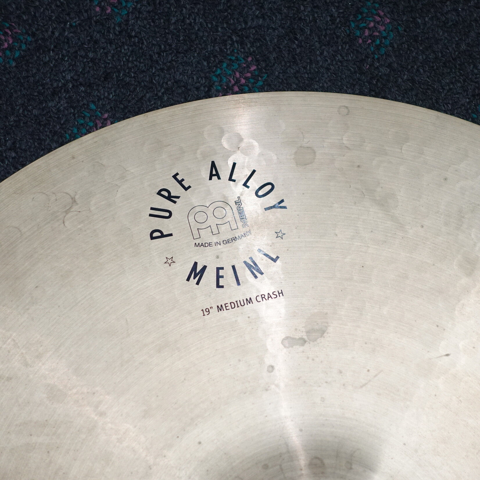Meinl Pure Alloy Medium Crash Cymbal - 19" (Used)