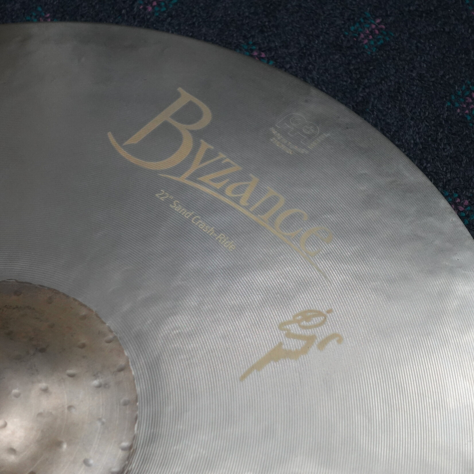 Meinl Byzance Benny Greb Sand Crash/Ride Cymbal - 22" (Used)