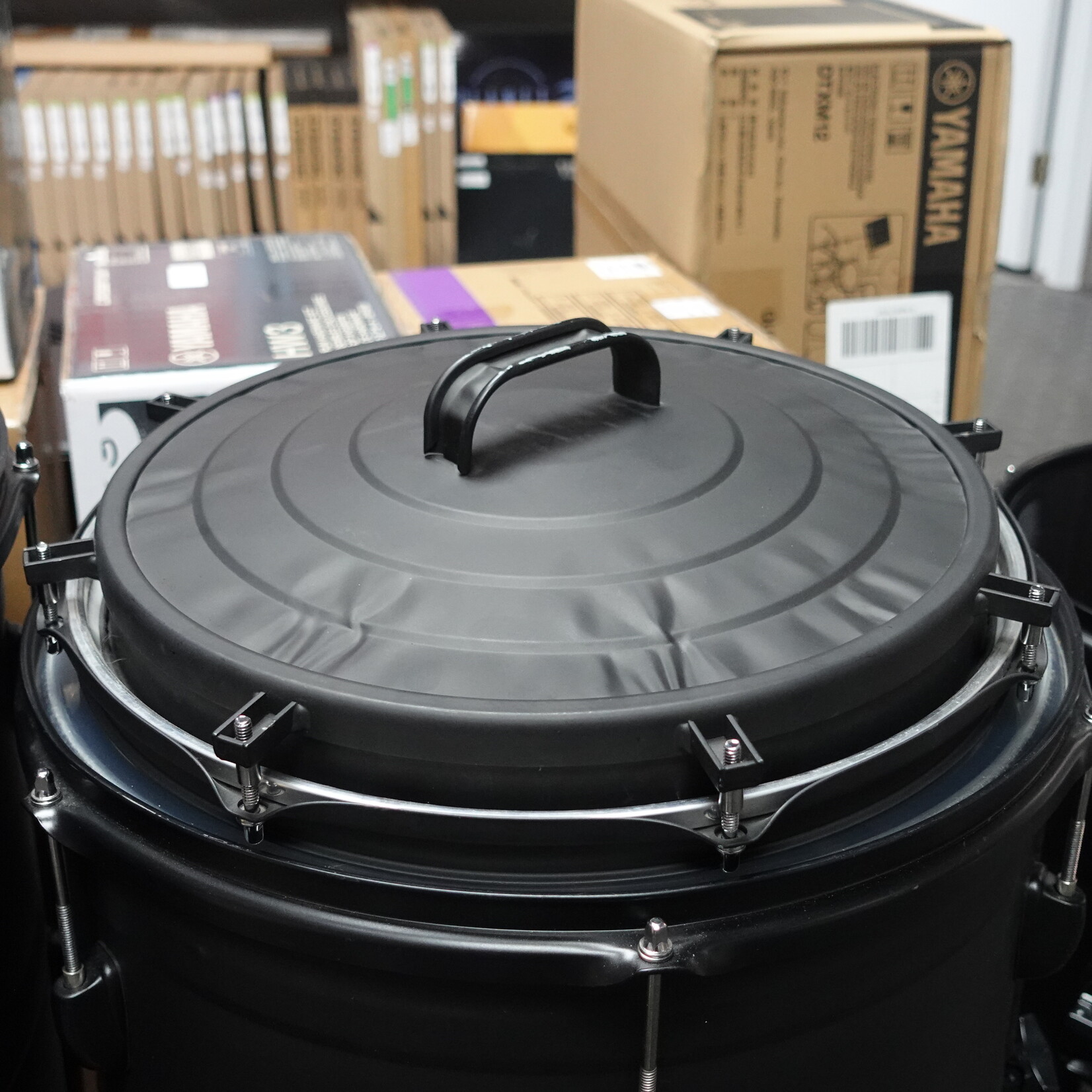 Latin Percussion Street Cans 4-Piece Set - Black (Used)