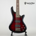 Schecter Stiletto Extreme-5 Active 5-String Bass - Transparent Black Cherry (Used)