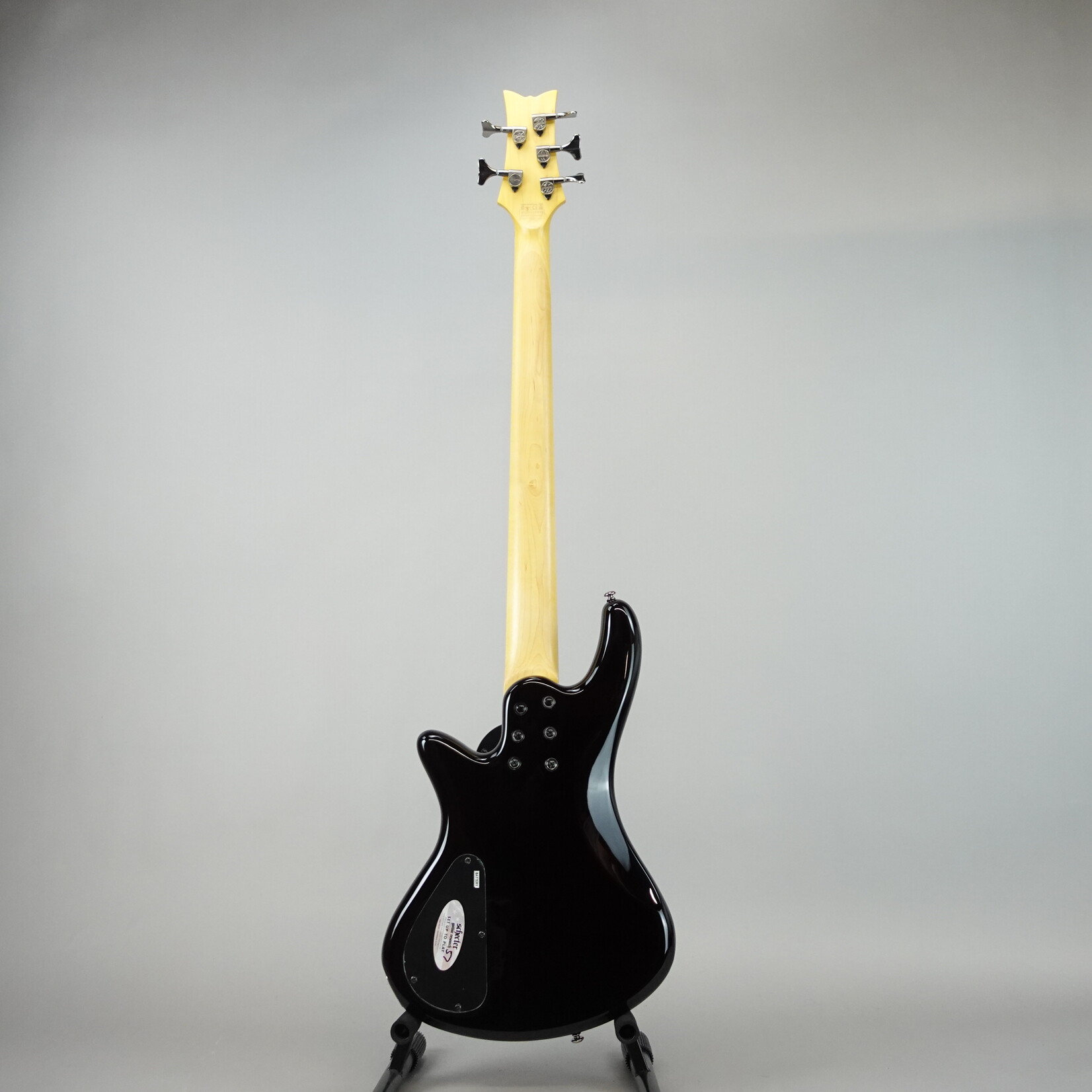 Schecter Stiletto Extreme-5 Active 5-String Bass - Transparent Black Cherry (Used)