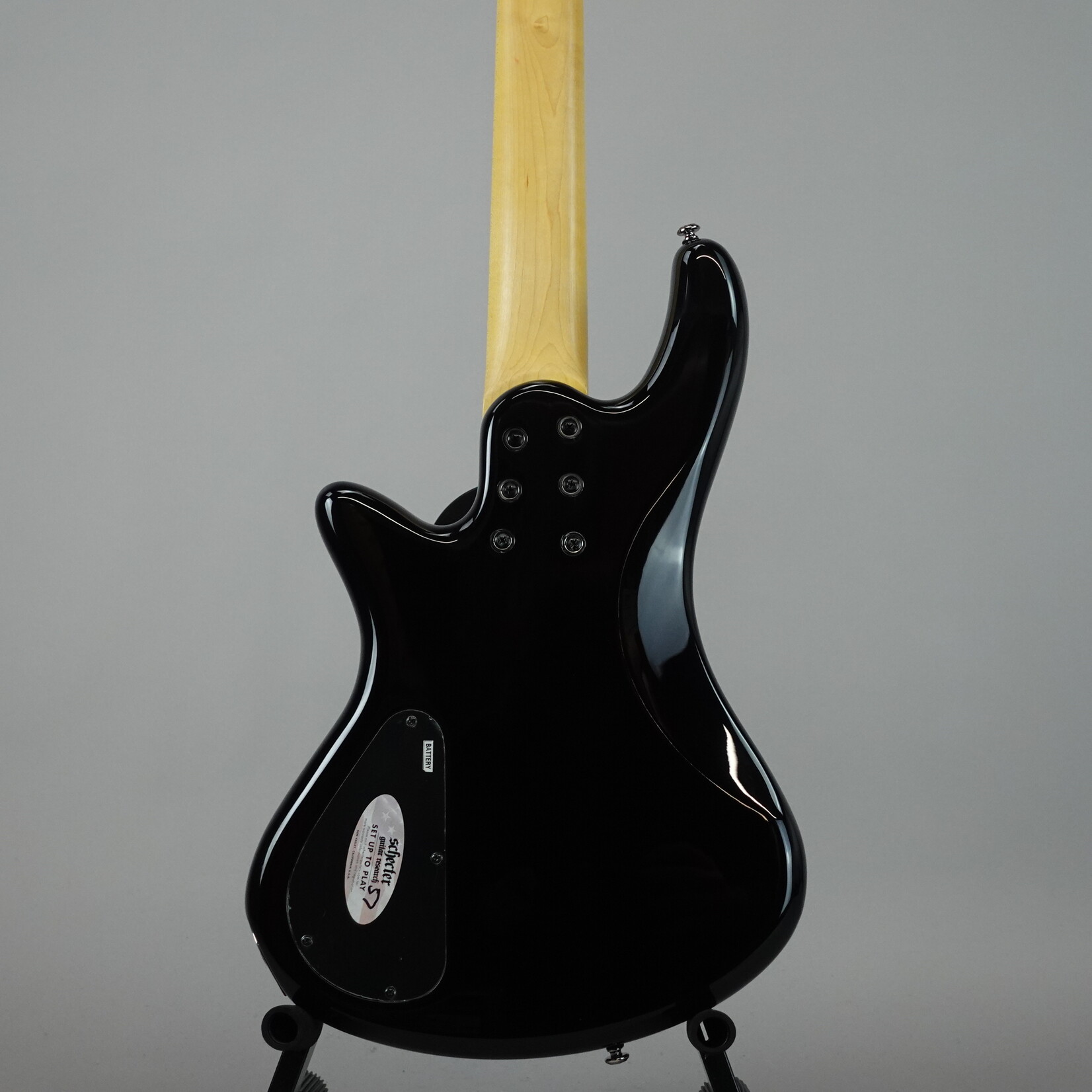 Schecter Stiletto Extreme-5 Active 5-String Bass - Transparent Black Cherry (Used)