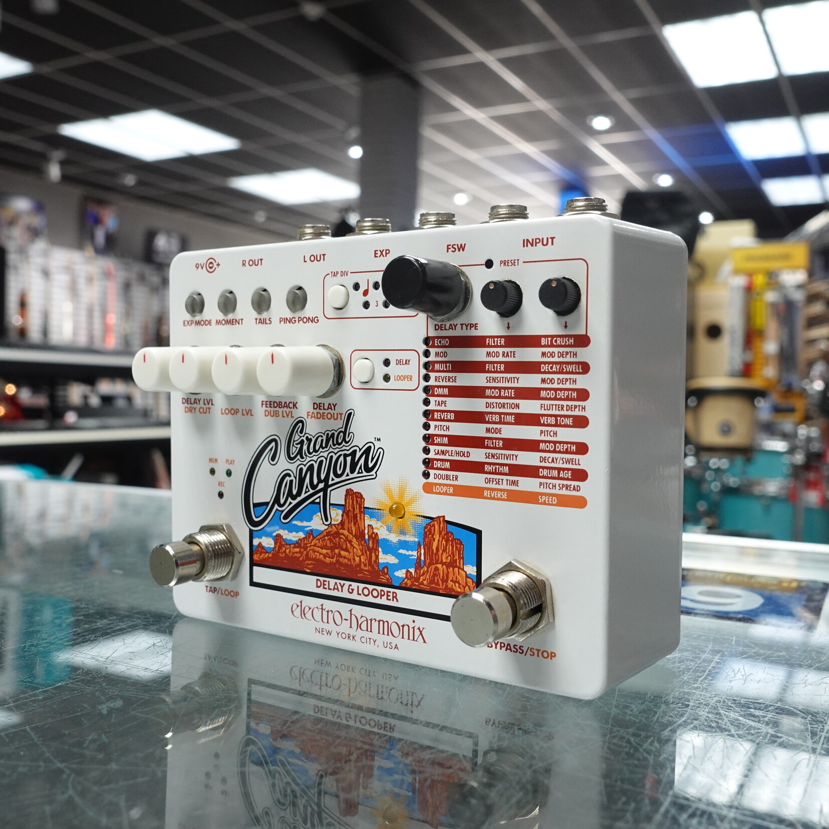 Electro-Harmonix Grand Canyon Delay & Looper - (Used)