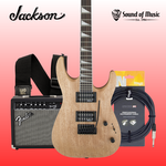 Jackson Jackson JS22 DKA Bundle W/Amp, Cable & Strap - Natural Oil