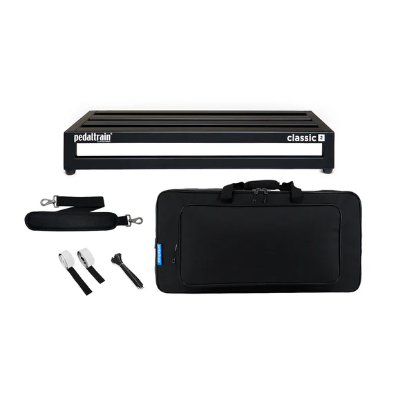Pedaltrain Classic 2 SC 24x12.5-inch Pedalboard W/Soft Case