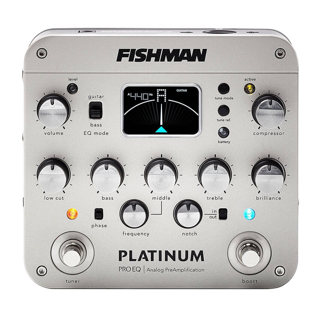 Fishman Platinum Pro EQ/DI Analog Preamp Pedal