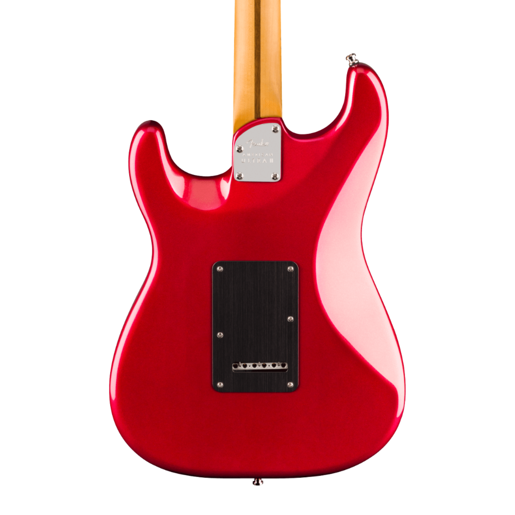 Fender American Ultra II Stratocaster SSS Electric Guitar, Maple Fingerboard W/Case - Sinister Red