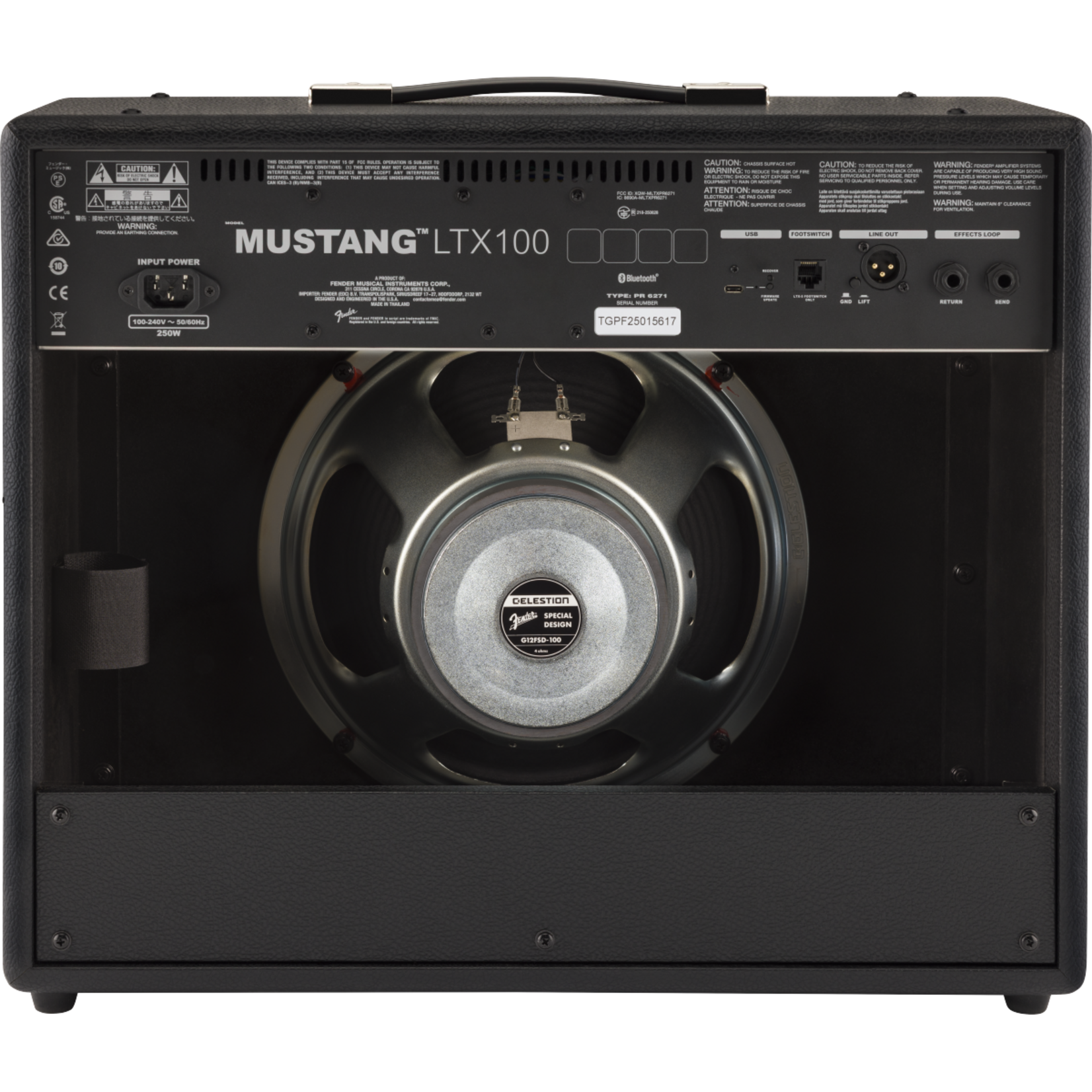 Fender Mustang LTX100 100-watt 1 x 12-inch Combo Amplifier