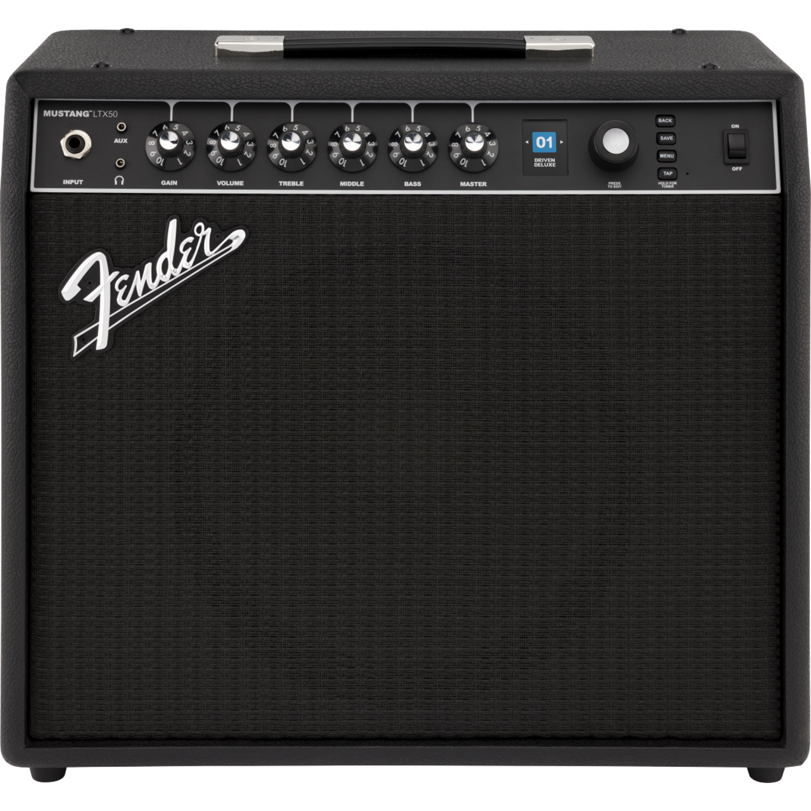 Fender Mustang LTX50 50W 1x12 Combo Amp - Black