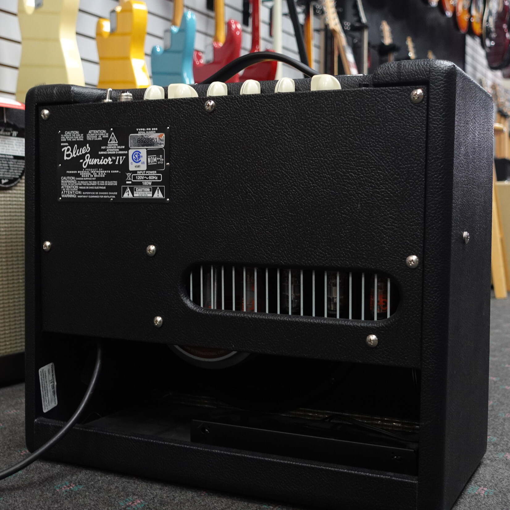 Fender Blues Junior IV 1 x 12-inch 15-Watt Tube Combo Amp - Black (Used)