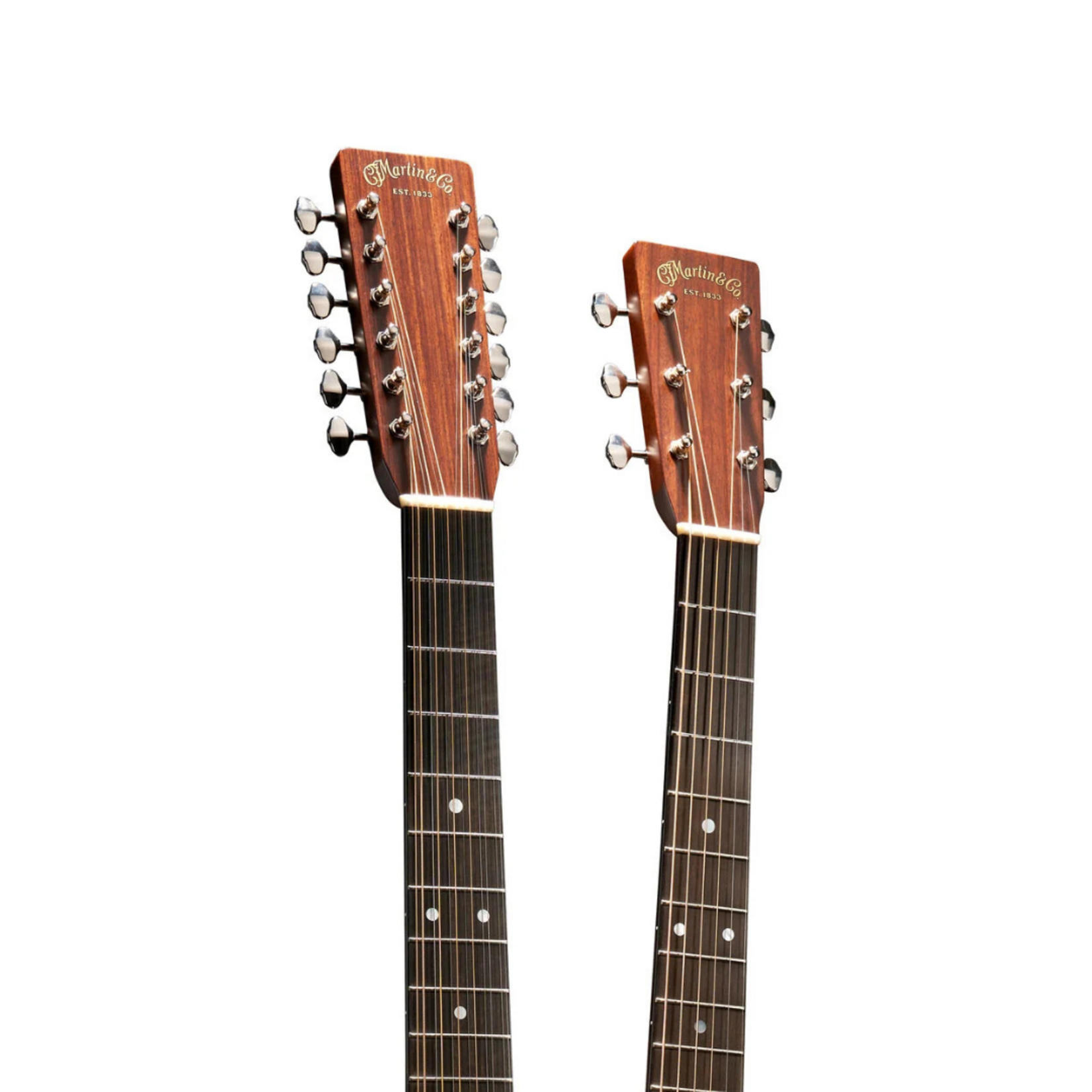 Martin Grand J-28E DN Doubleneck Standard Series Acoustic-Electric Guitar W/Case - Aging Toner