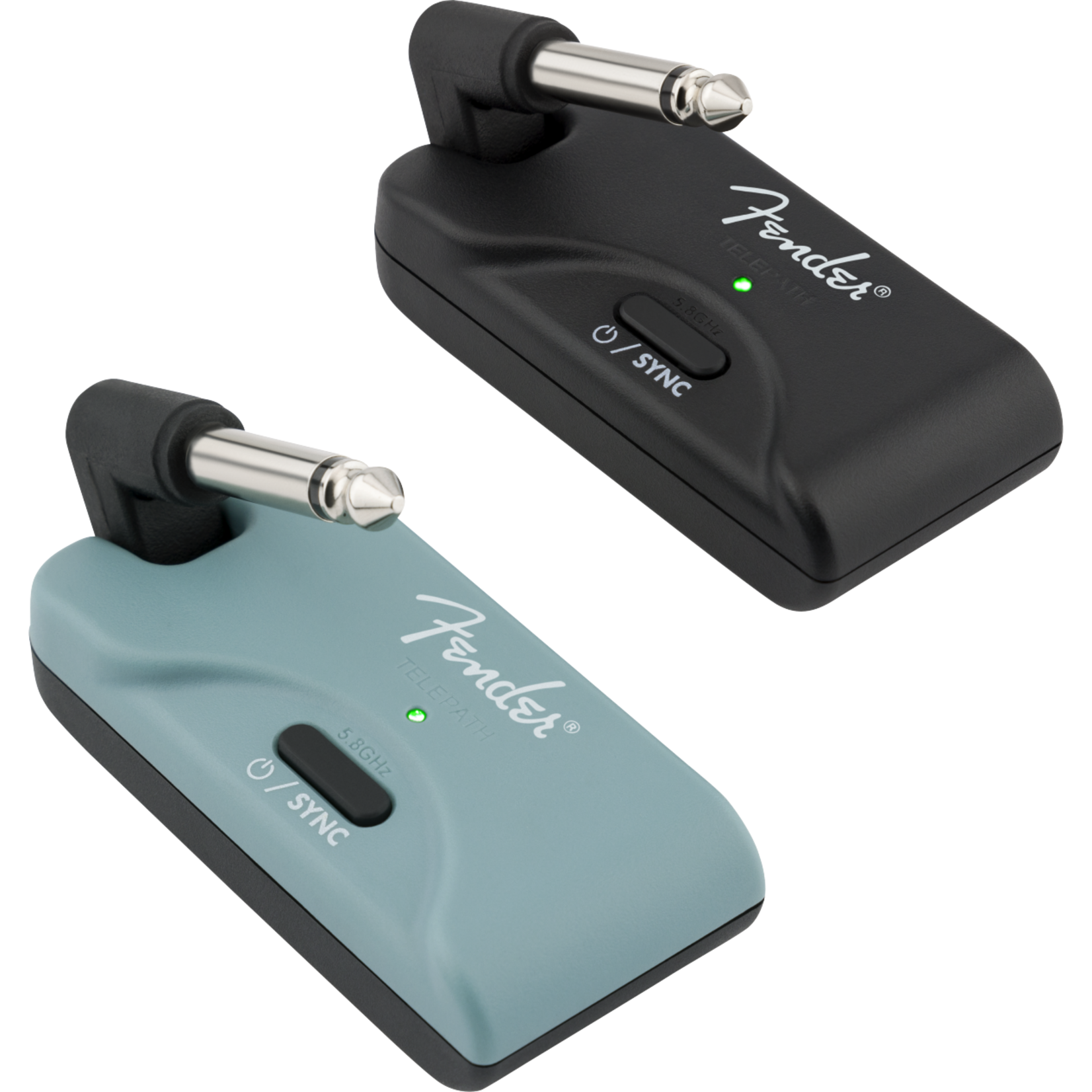 Fender Telepath Wireless System - Mystic Ice Blue and Black