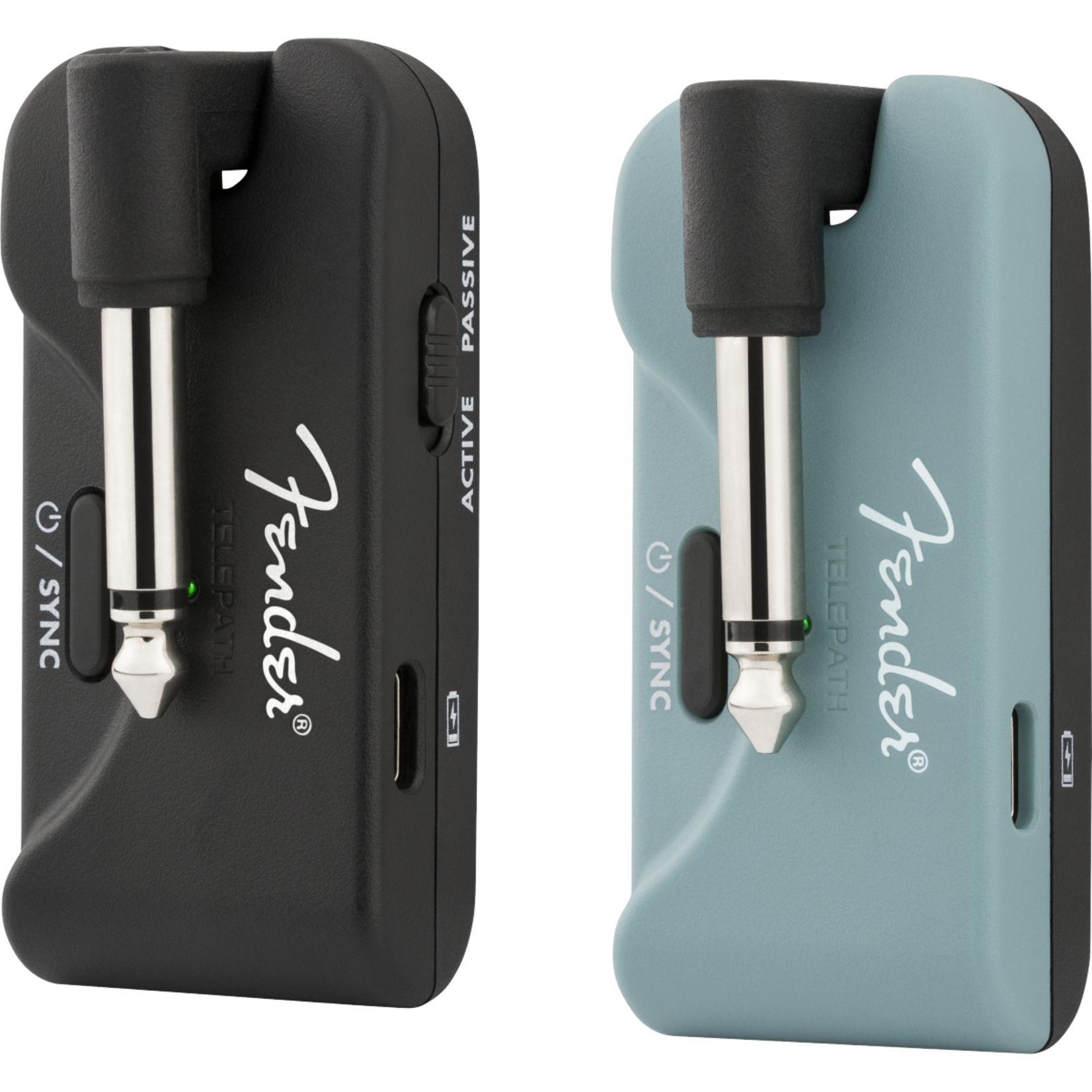 Fender Telepath Wireless System - Mystic Ice Blue and Black