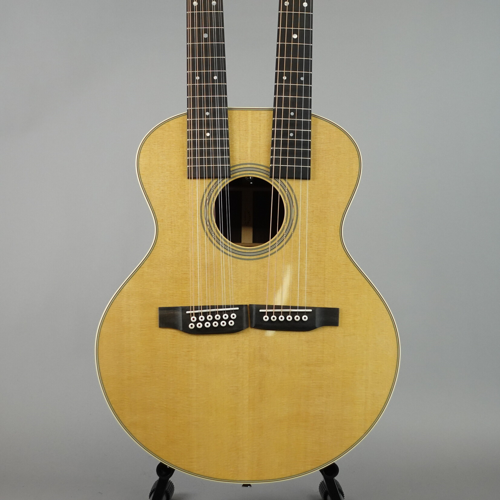 Martin Grand J-28E DN Doubleneck Standard Series Acoustic-Electric Guitar W/Case - Aging Toner