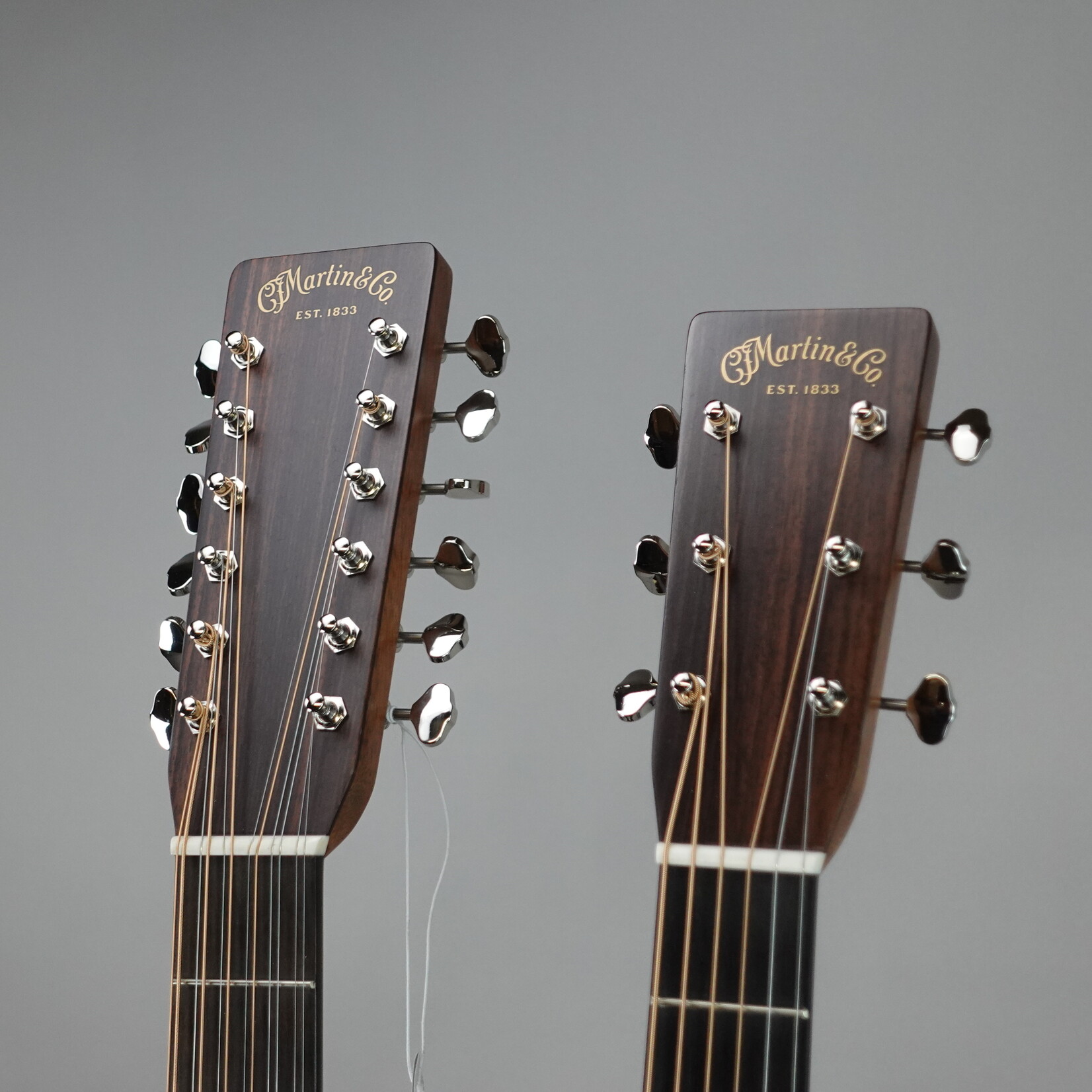 Martin Grand J-28E DN Doubleneck Standard Series Acoustic-Electric Guitar W/Case - Aging Toner