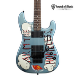 FENDER Fender Tom Morello "Arm The Homeless", Rosewood Fingerboard W/Case - Blue Ice Metallic