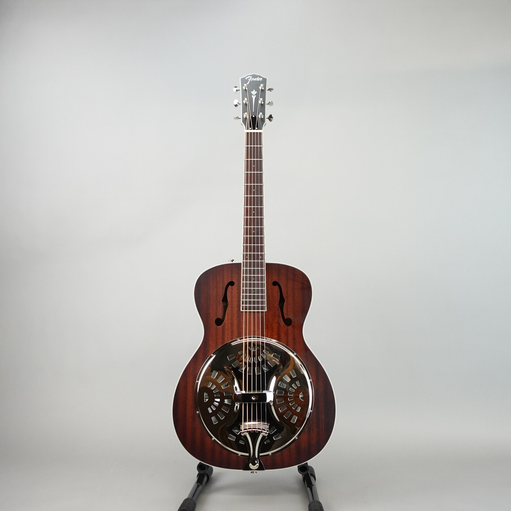 Fender PR-180E Resonator W/Case - Aged Cognac Burst (Used)