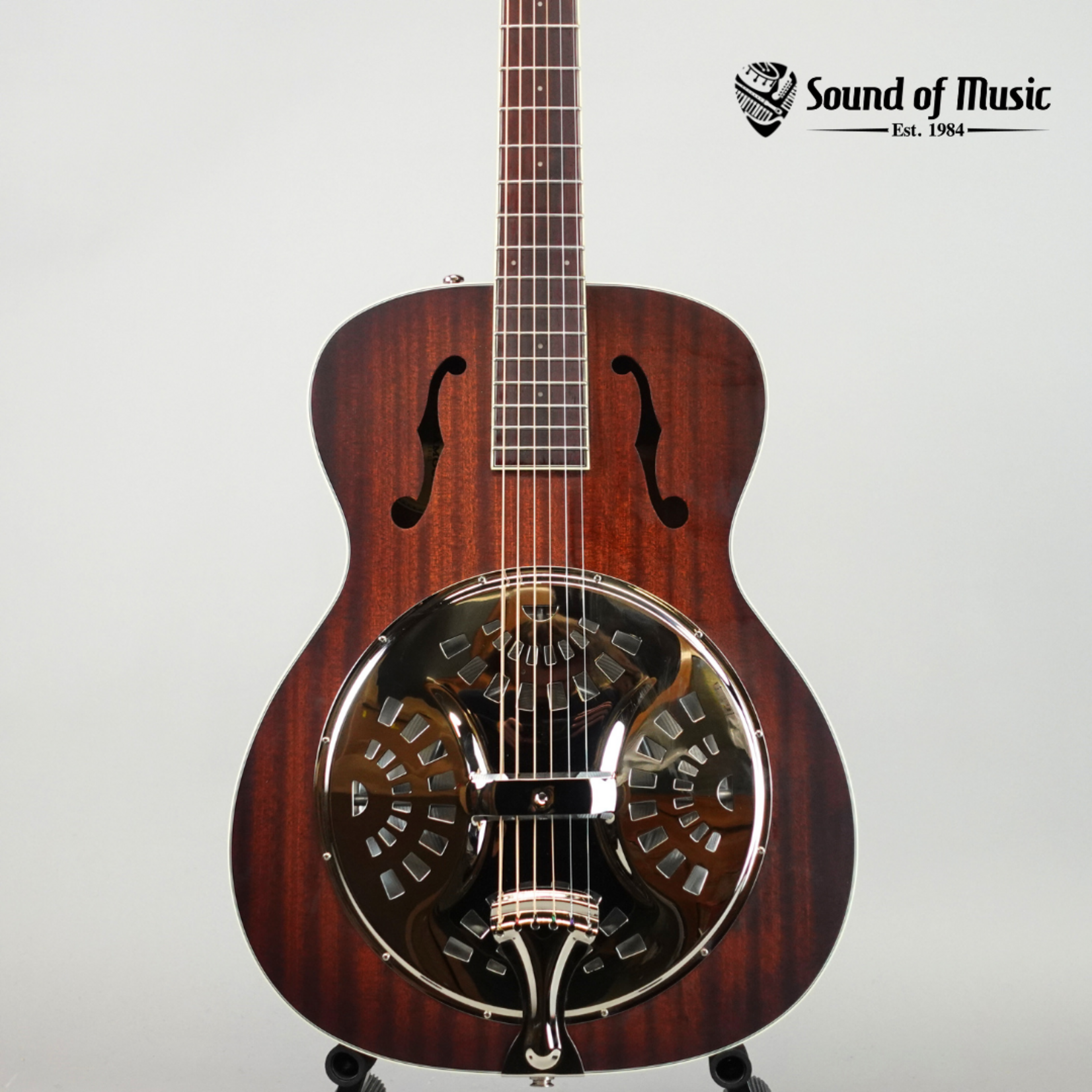 Fender PR-180E Resonator W/Case - Aged Cognac Burst (Used)