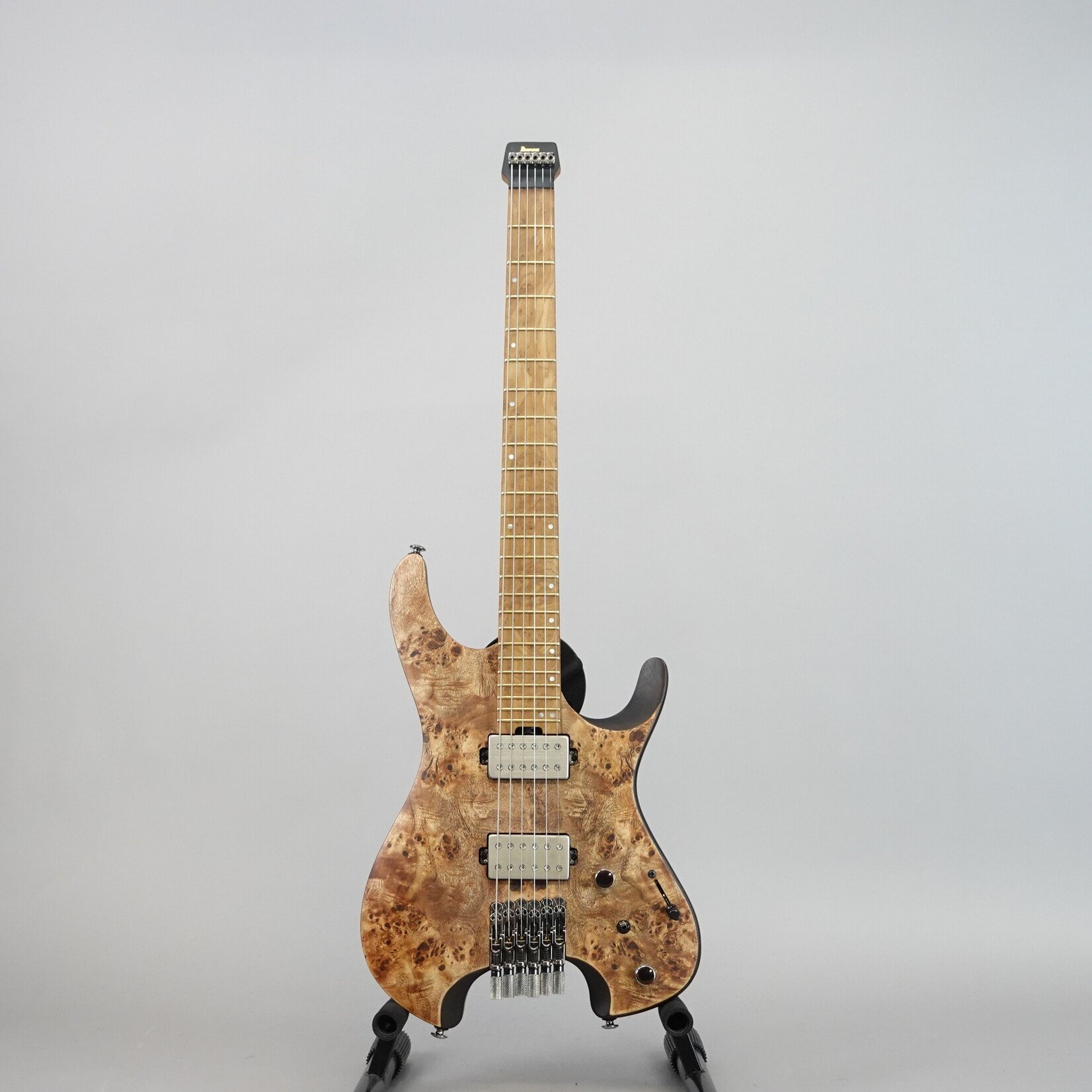 Ibanez Q52PB Standard Headless Electric Guitar W/Gig Bag - Antique Brown Stained (Used)