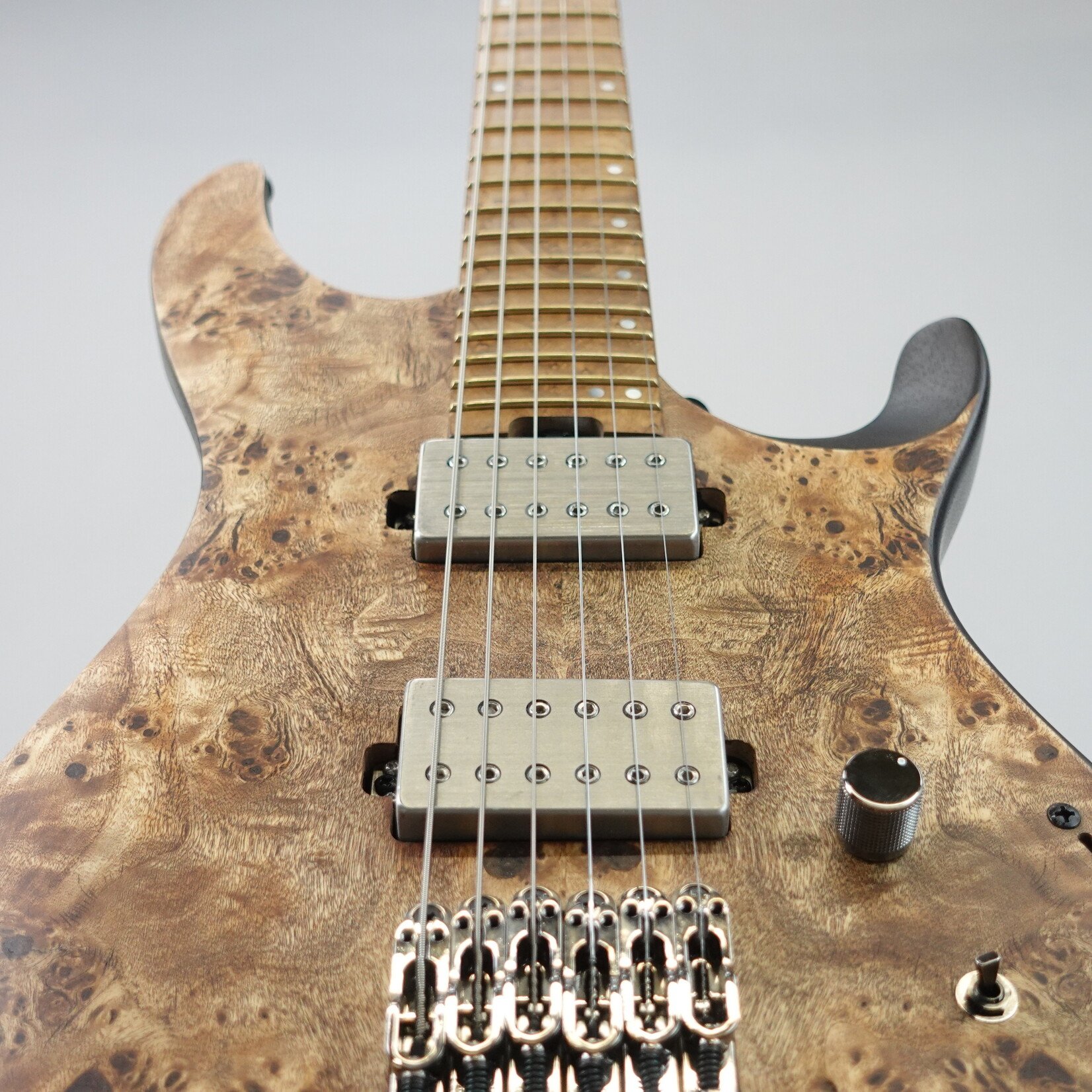 Ibanez Q52PB Standard Headless Electric Guitar W/Gig Bag - Antique Brown Stained (Used)