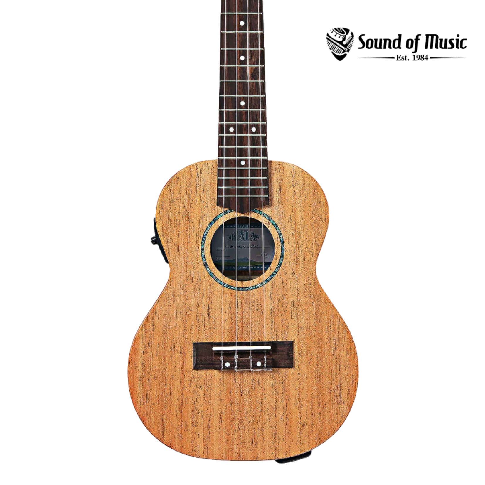 Kala James Hill Signature All Solid Mahogany Concert w/ Gig Bag & EQ