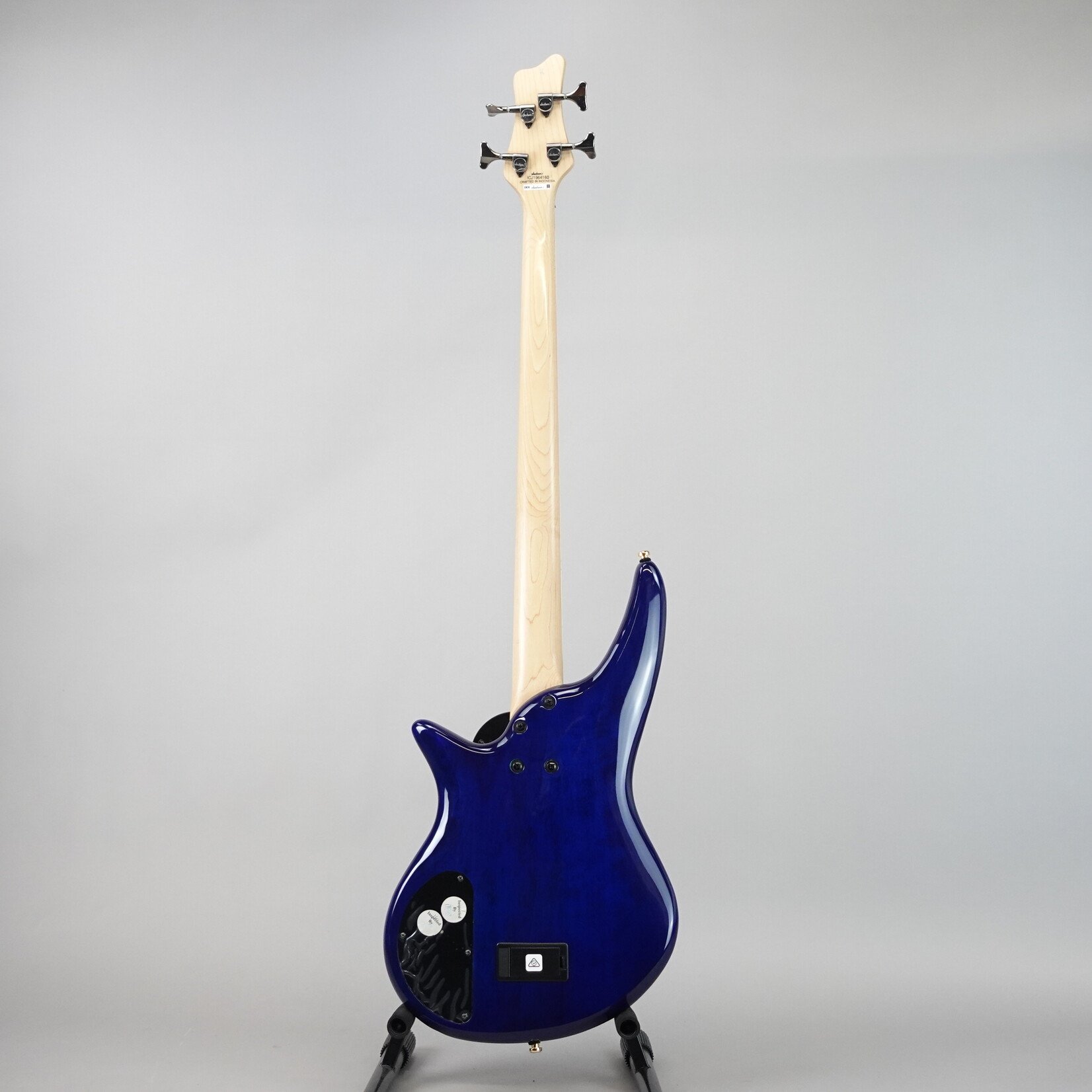 Jackson JS Series Spectra Bass JS3Q - Amber Blue Burst (Used)