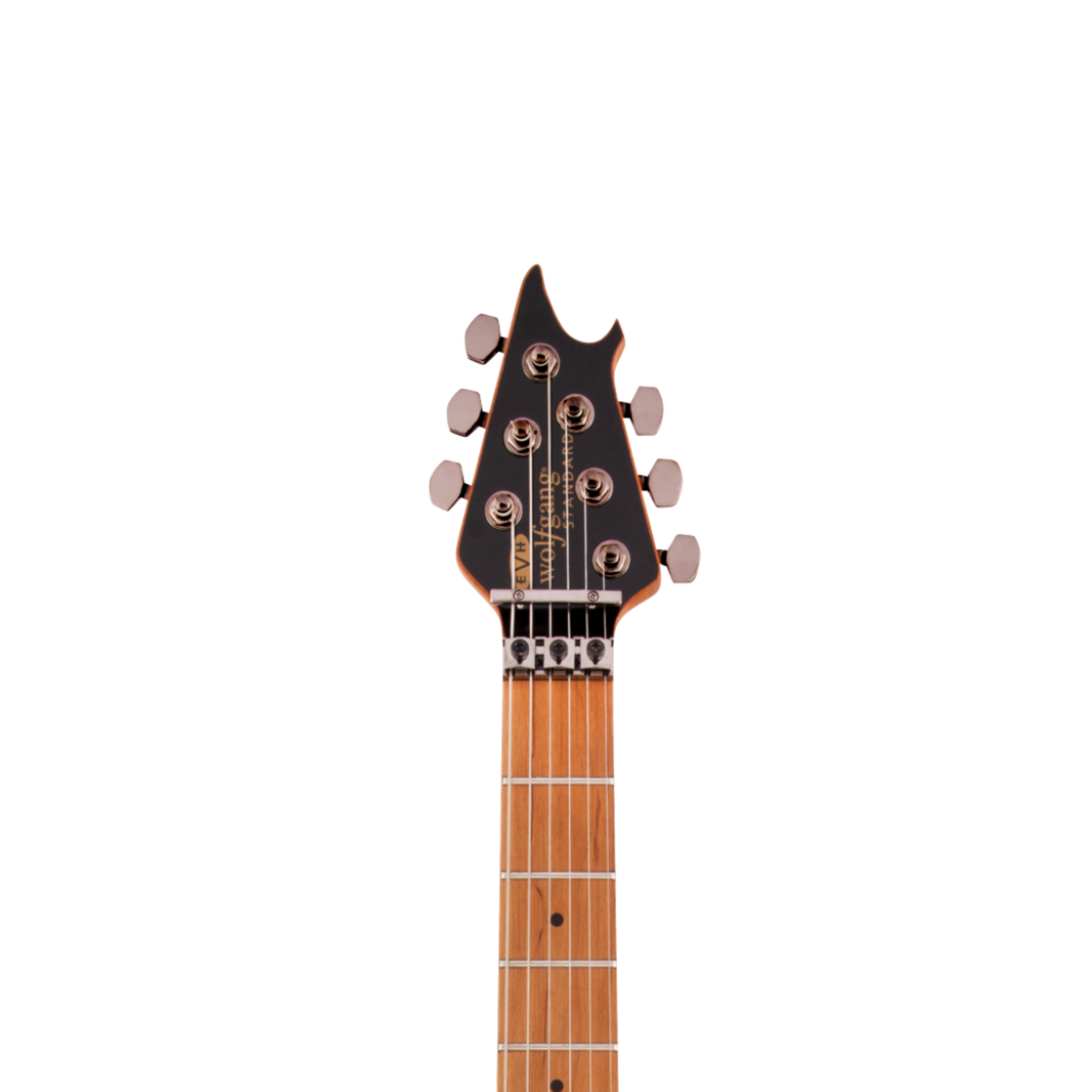 EVH Wolfgang WG Standard QM Baked Maple Fingerboard - Transparent Amber