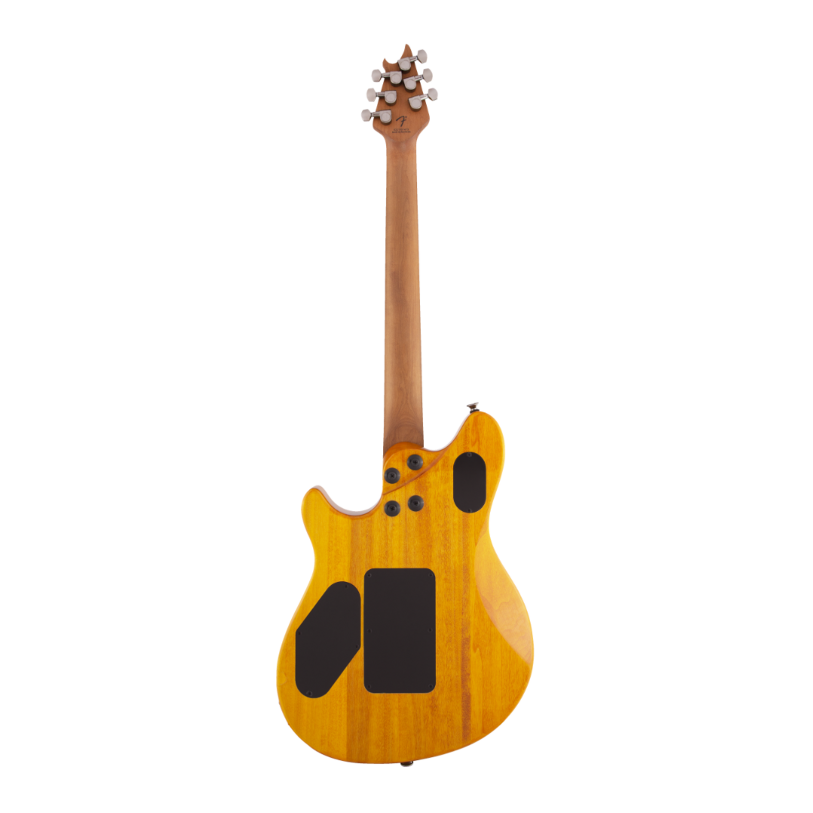 EVH Wolfgang WG Standard QM Baked Maple Fingerboard - Transparent Amber