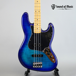 FENDER Fender Player II Jazz Bass Plus Top Limited-Edition Bass Guitar - Blue Burst (Used)