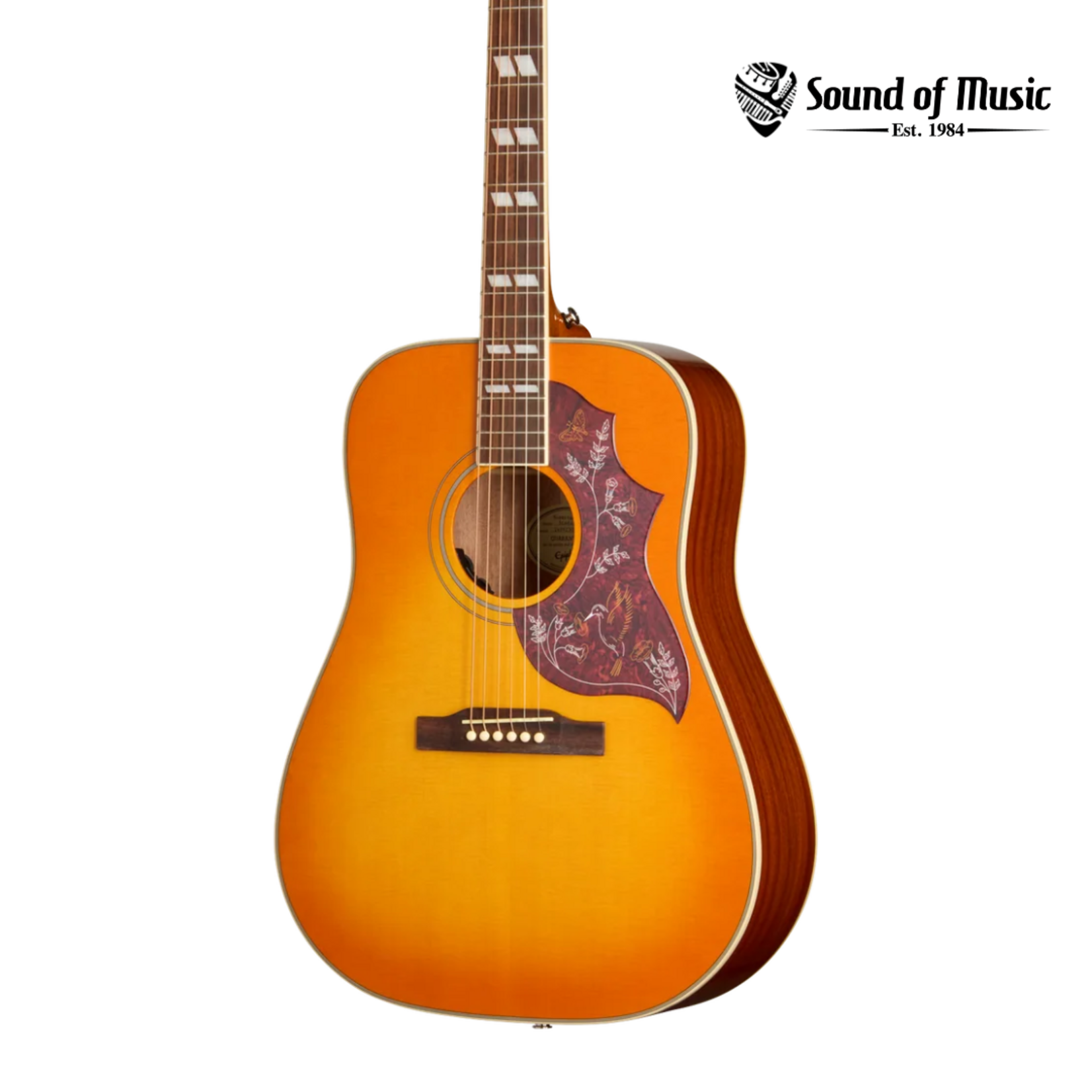 Epiphone Hummingbird Studio Acoustic-Electric Guitar - Heritage Cherry Sunburst