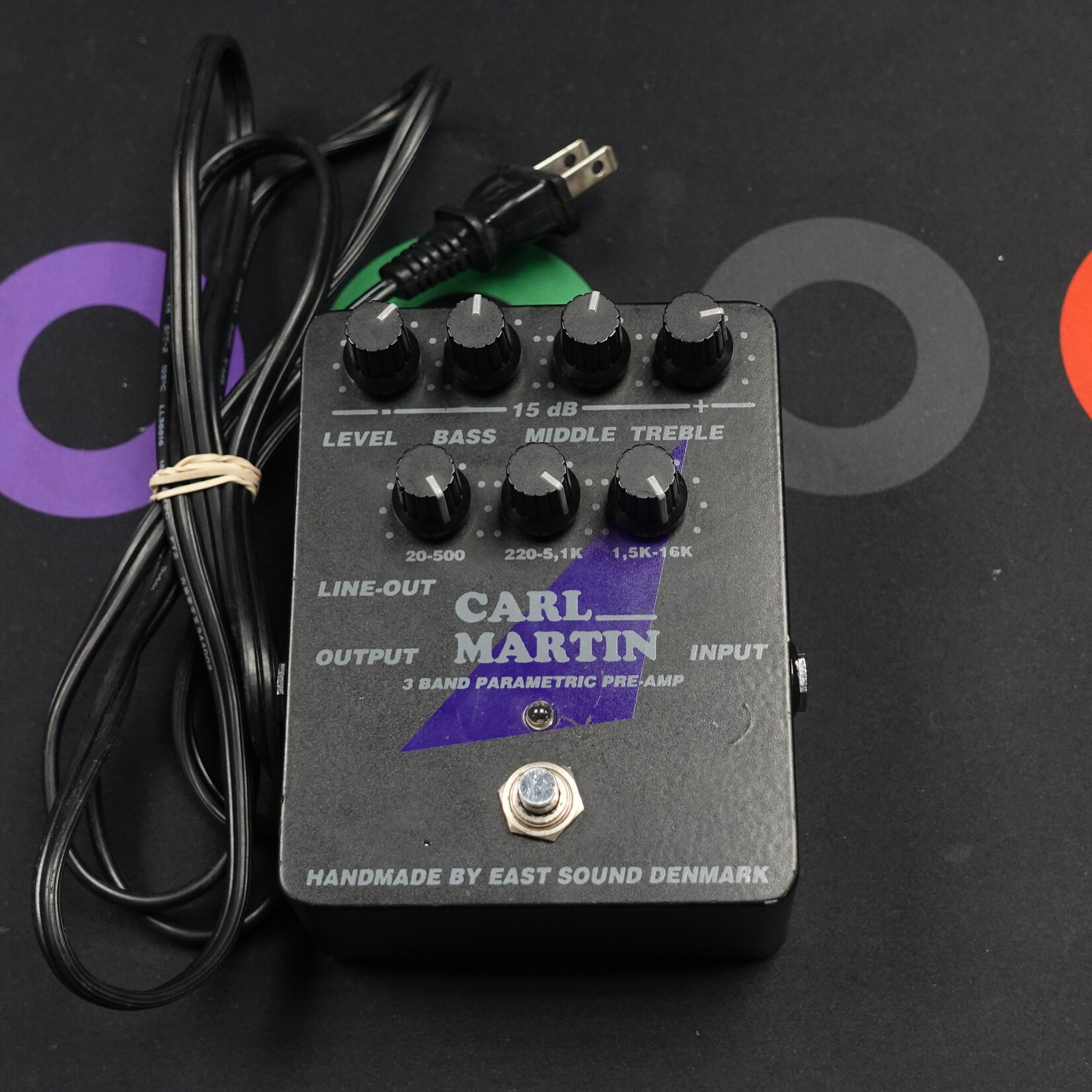 Carl Martin 3 Band Parametric Pre-Amp - (Used)