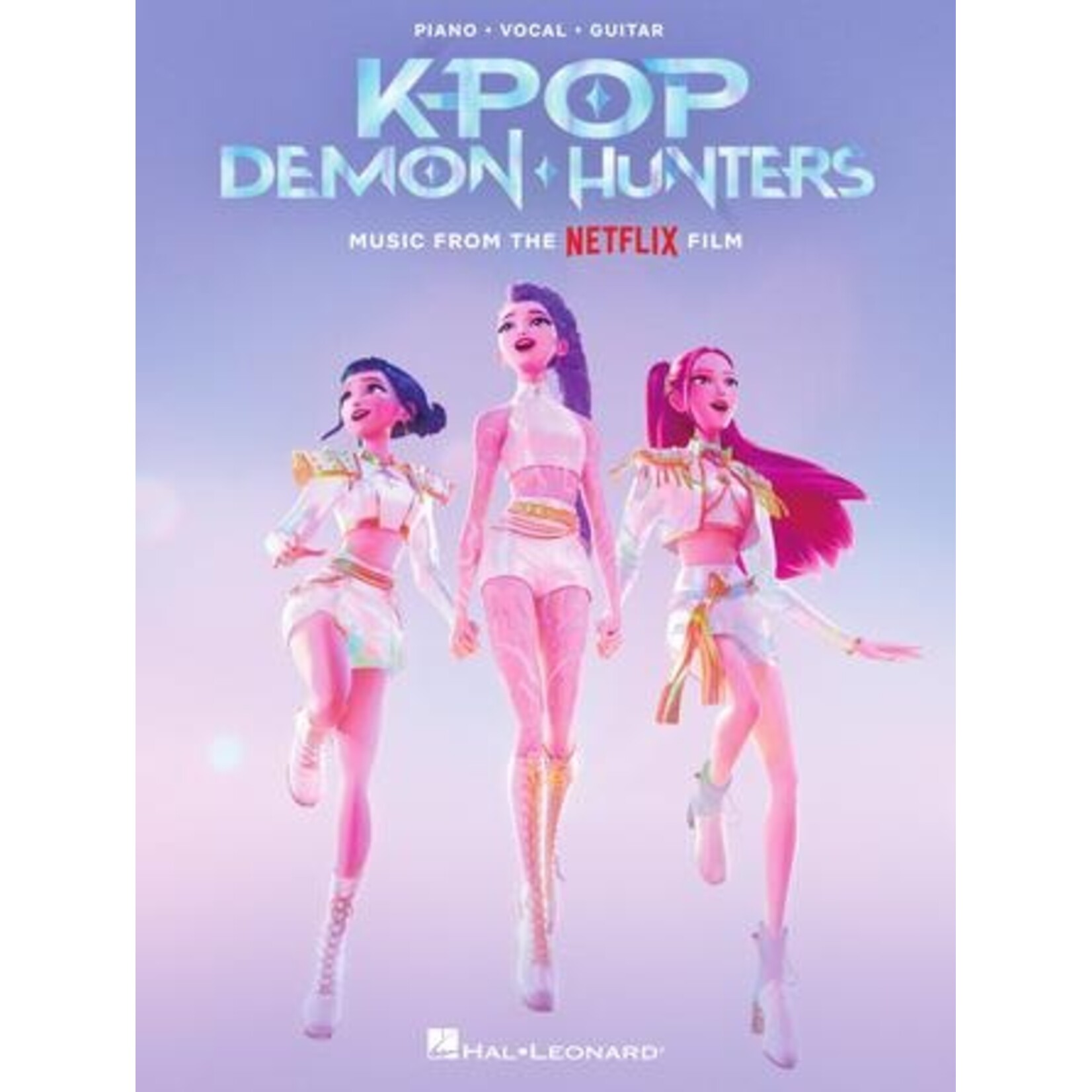 KPop Demon Hunters Music from the Netflix Film - Piano/Vocal/Guitar Songbook