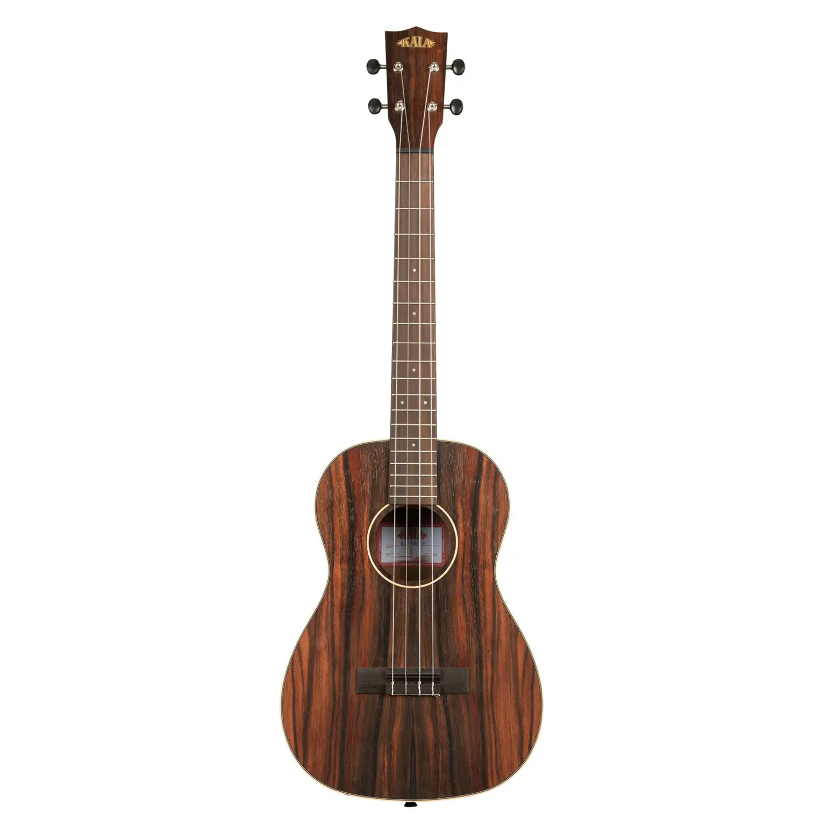 Kala Striped Ebony Baritone Ukulele