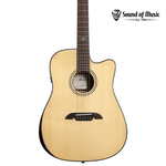 Alvarez Alvarez AED90ce Armrest Artist Elite Series Acoustic-Electric Guitar - Natural