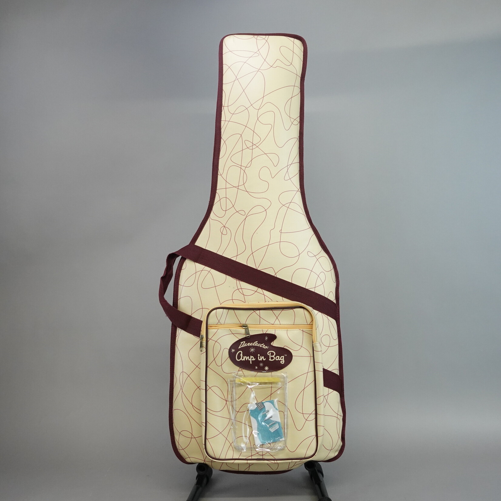 Danelectro 59' 12 String Semi-Hollowbody Electric Guitar W/Gig Bag - Vintage White