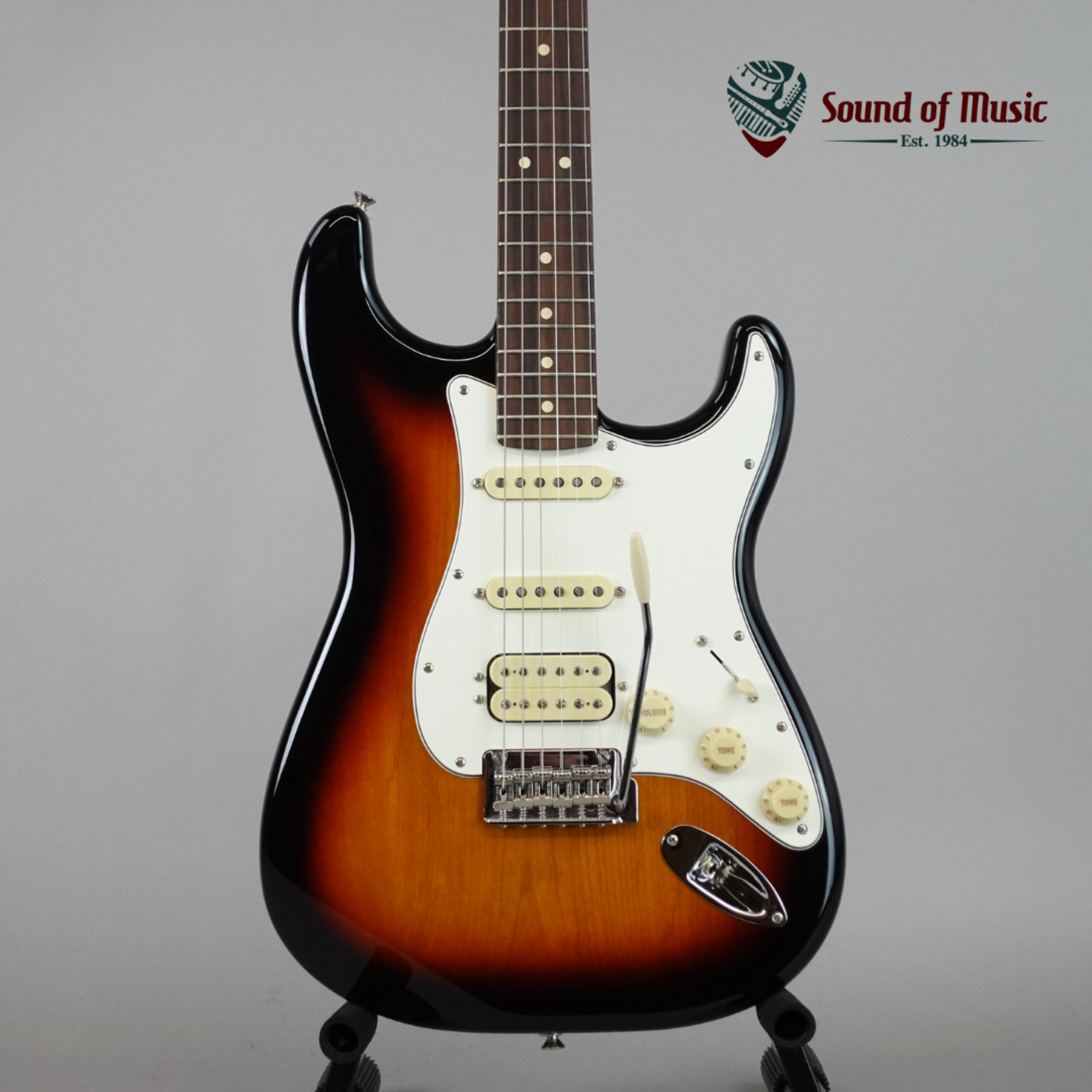 Fender Player II 70th Anniversary Stratocaster HSS, Rosewood Fingerboard, 3-Color Sunburst W/Hardshell Case - (Used)