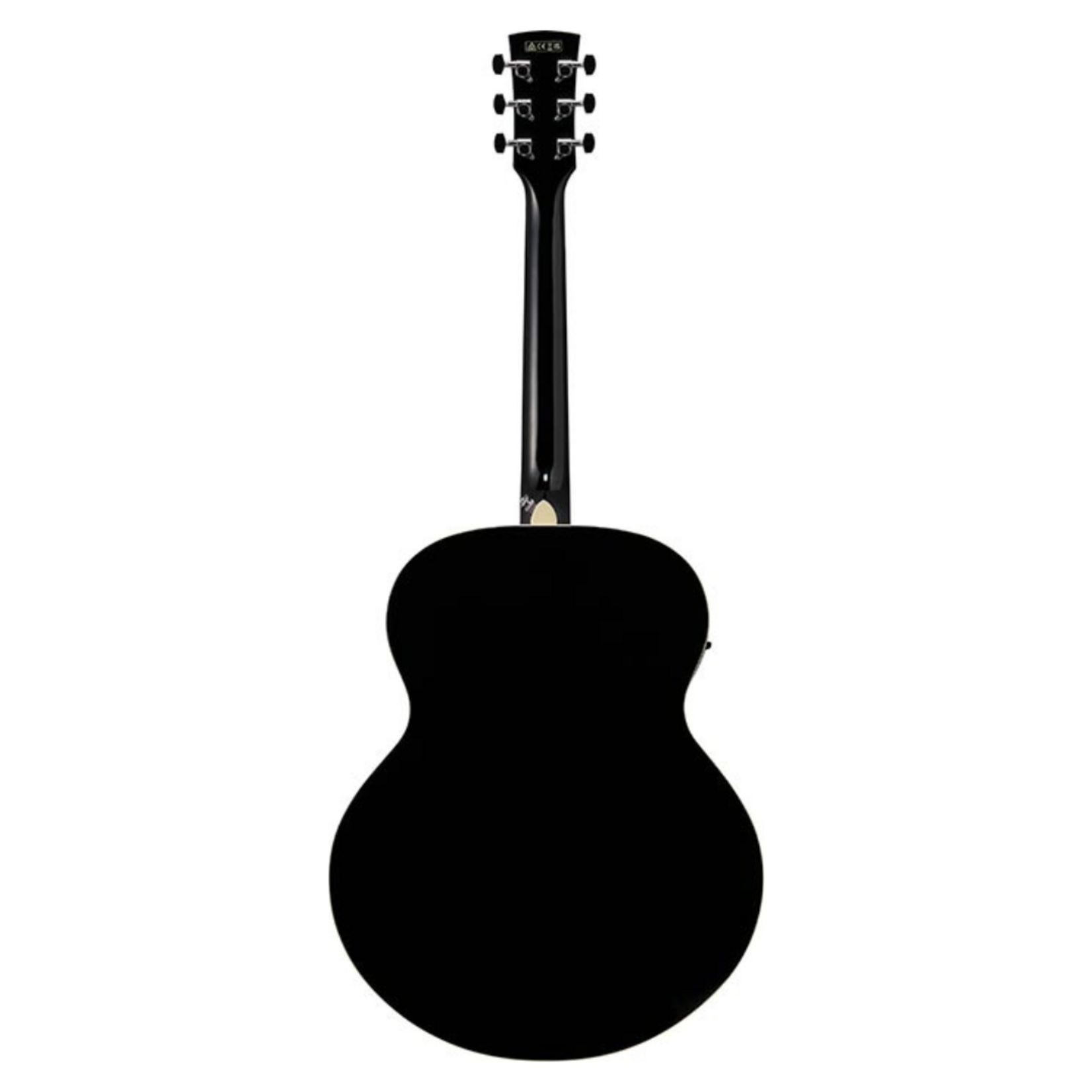 Ibanez AJ70M1E Artwood Jumbo Acoustic-Electric Guitar - Black High Gloss
