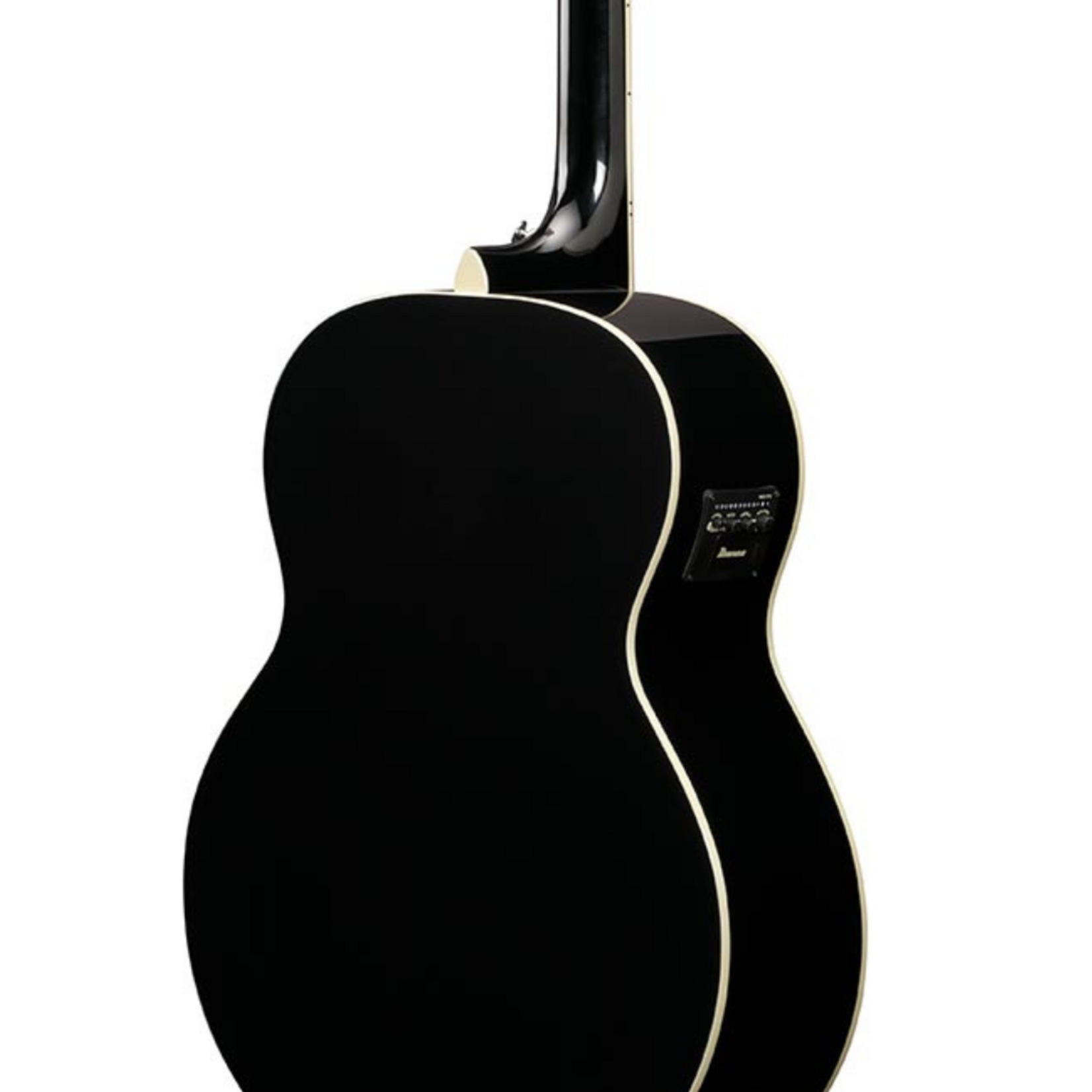 Ibanez AJ70M1E Artwood Jumbo Acoustic-Electric Guitar - Black High Gloss
